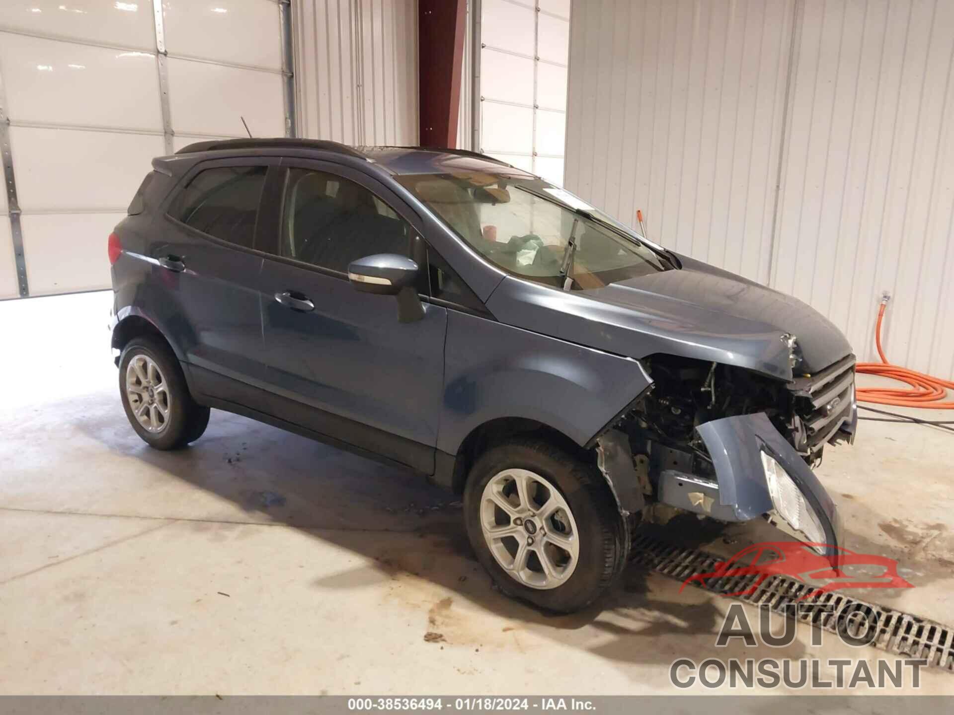 FORD ECOSPORT 2022 - MAJ6S3GL3NC473568