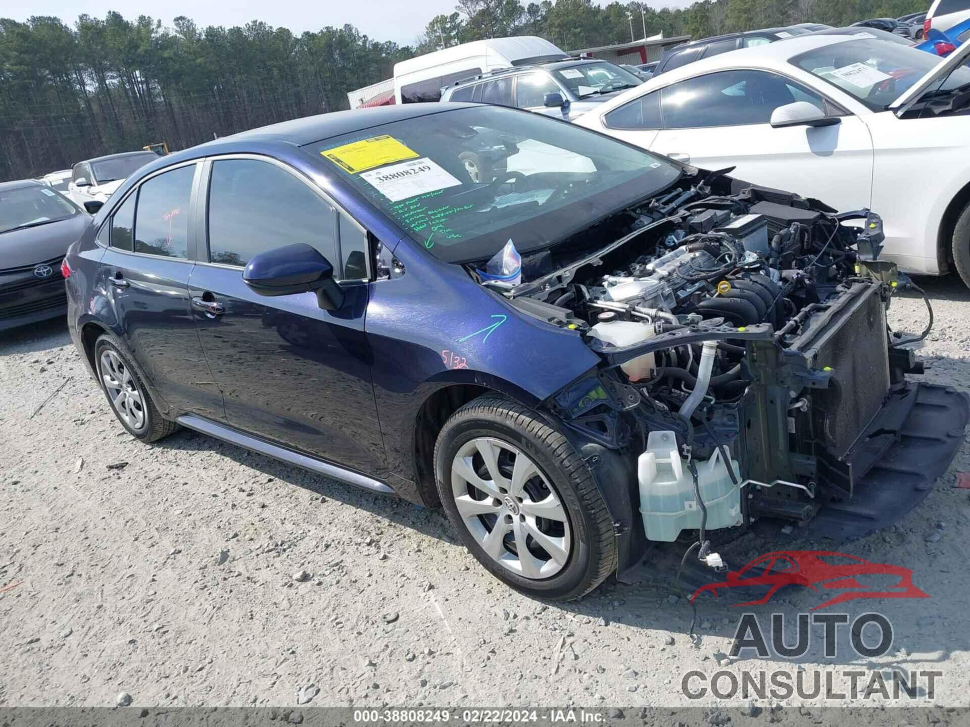 TOYOTA COROLLA 2022 - 5YFEPMAE0NP324095