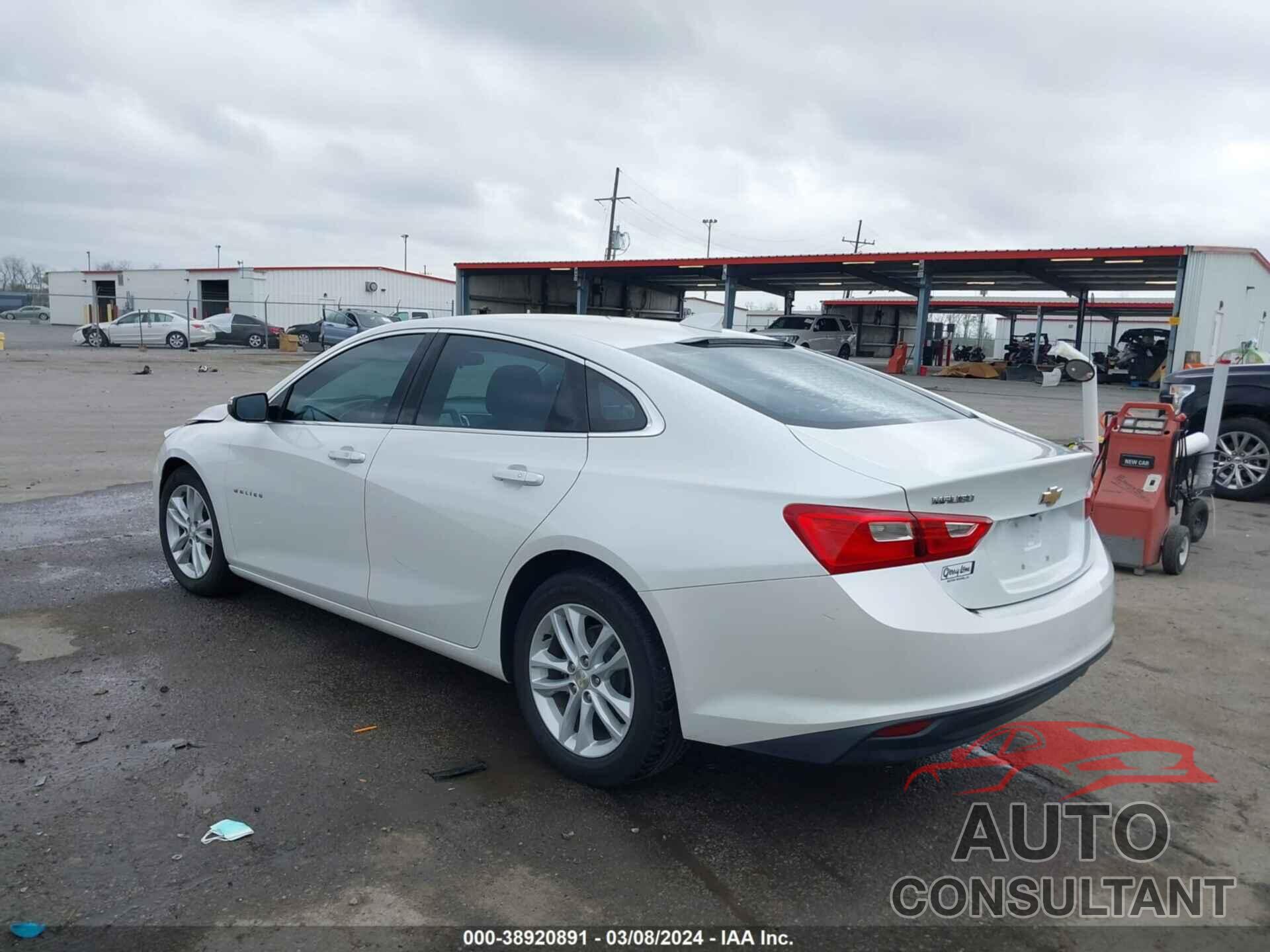 CHEVROLET MALIBU 2016 - 1G1ZE5ST6GF281525