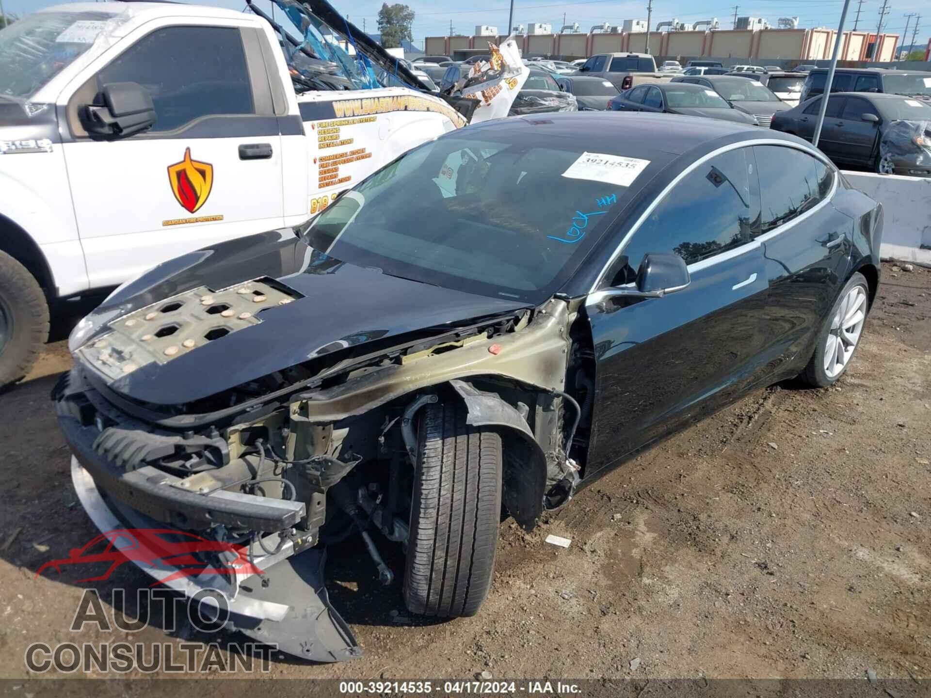 TESLA MODEL 3 2019 - 5YJ3E1EA6KF314262