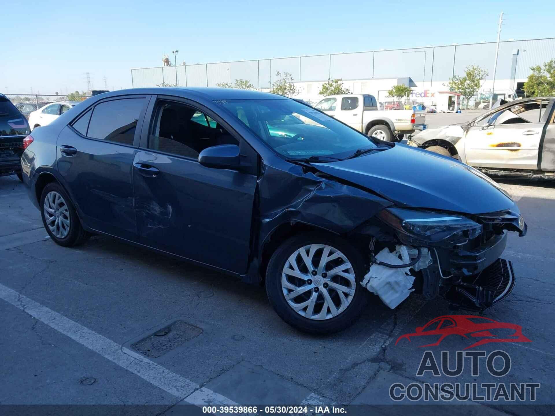 TOYOTA COROLLA 2019 - 2T1BURHE3KC247166