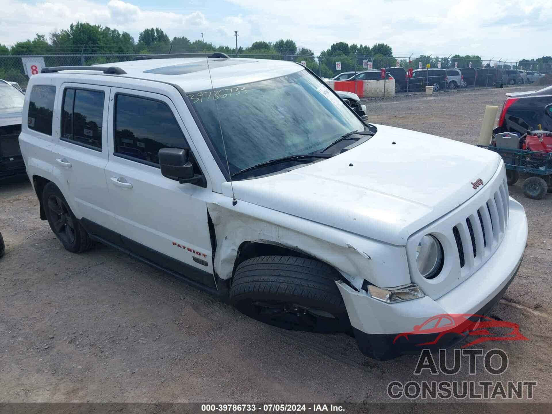 JEEP PATRIOT 2017 - 1C4NJRBB9HD135679