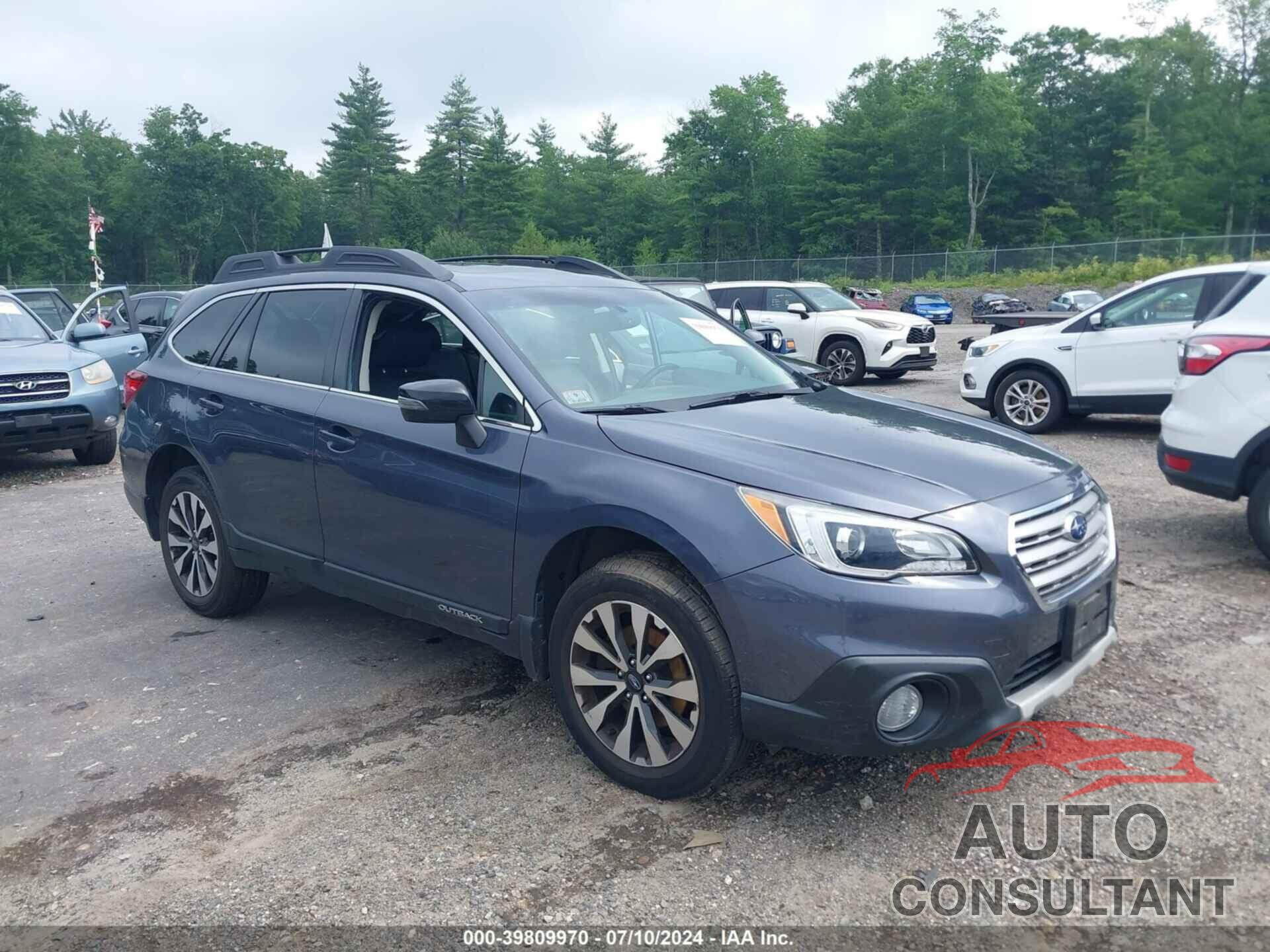 SUBARU OUTBACK 2017 - 4S4BSAKC3H3435522