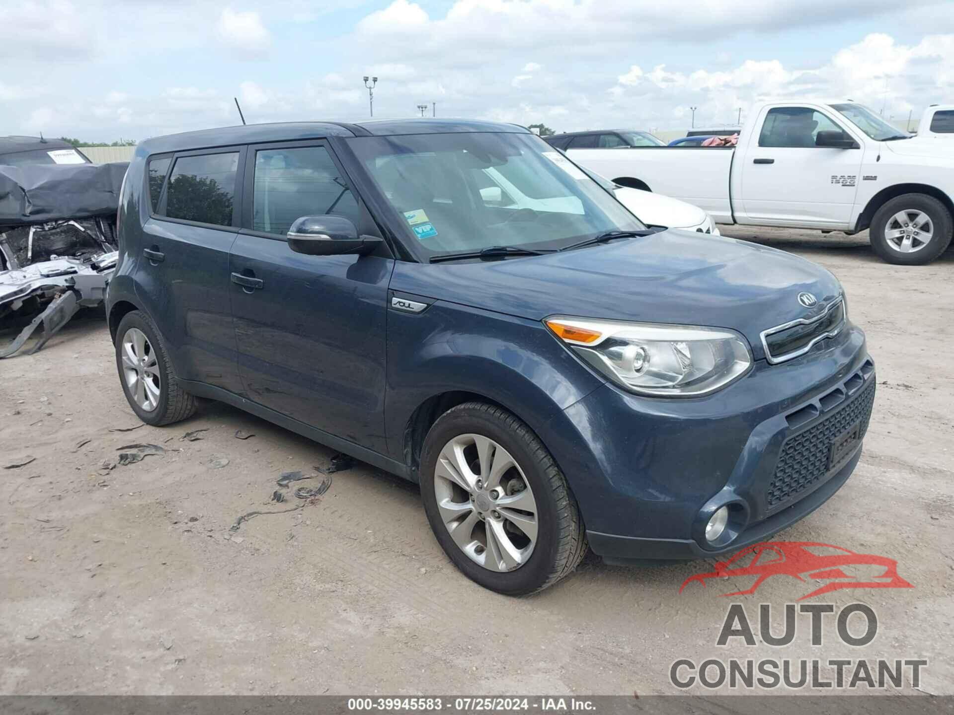 KIA SOUL 2016 - KNDJX3A55G7278079