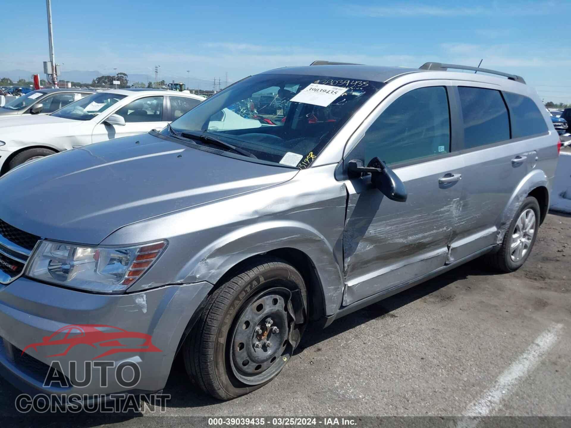 DODGE JOURNEY 2017 - 3C4PDCAB7HT504824