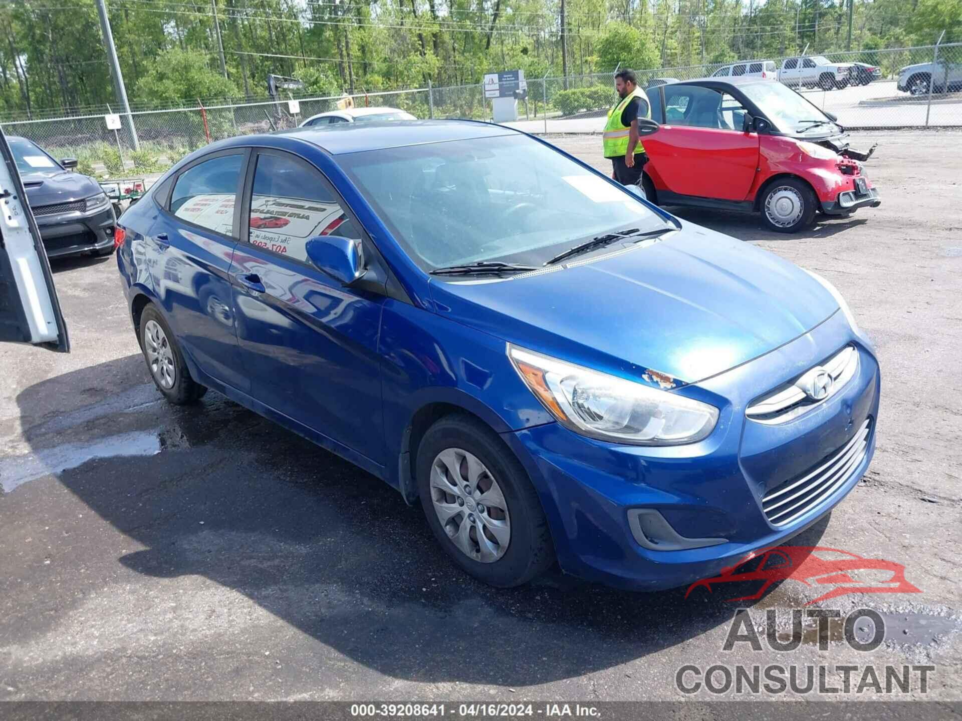 HYUNDAI ACCENT 2016 - KMHCT4AE5GU137293