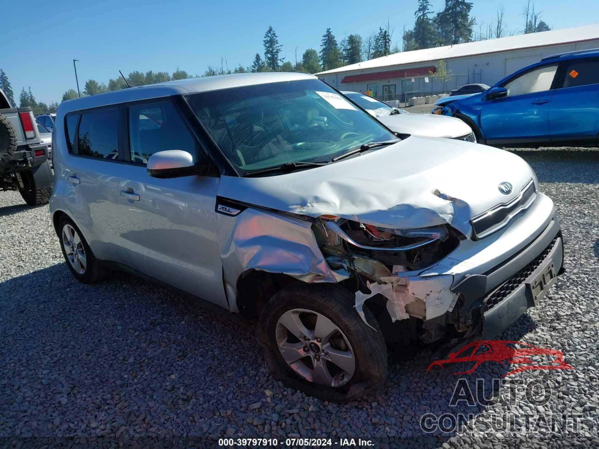 KIA SOUL 2017 - KNDJN2A20H7472090