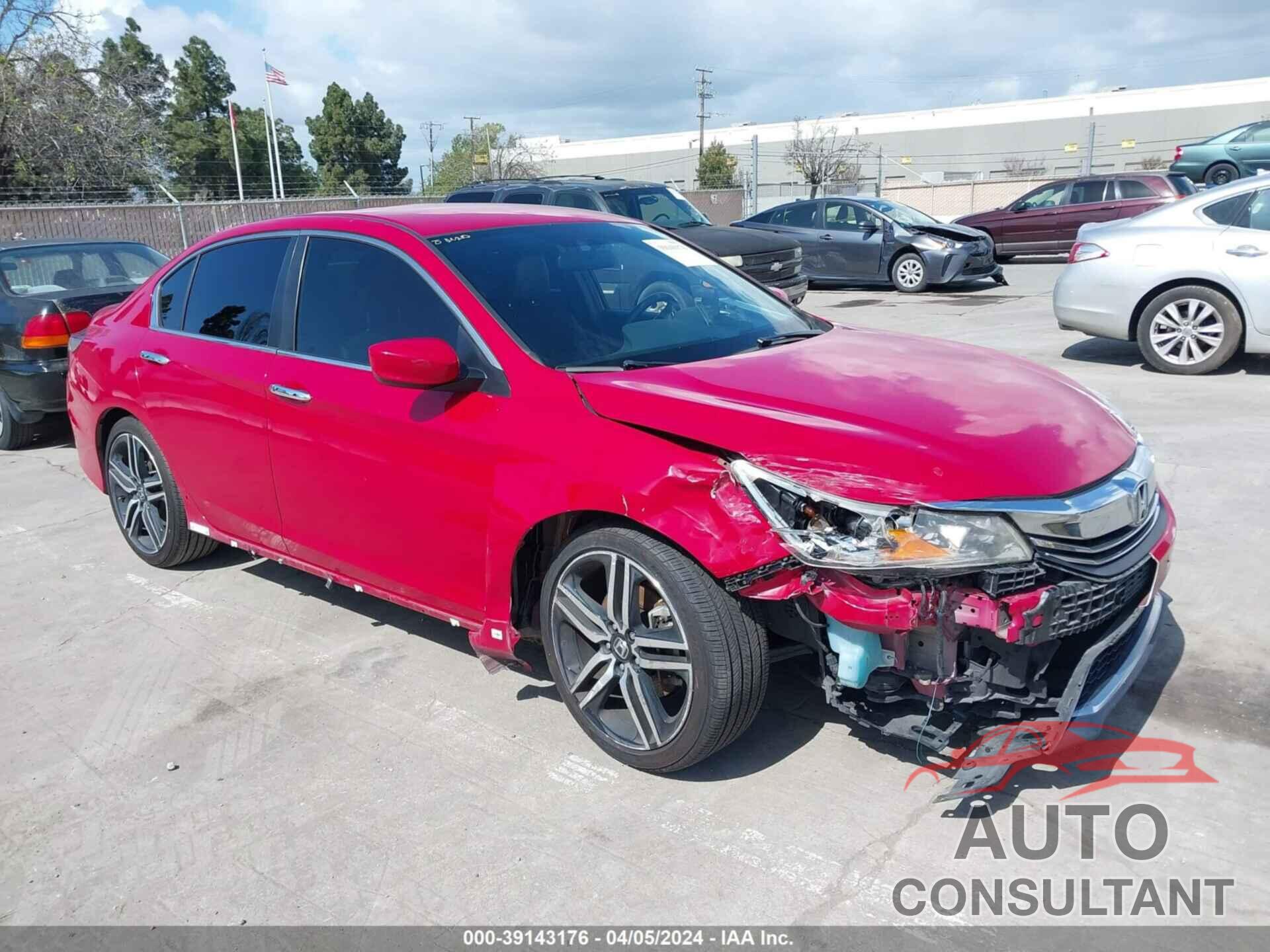 HONDA ACCORD 2016 - 1HGCR2F53GA151051