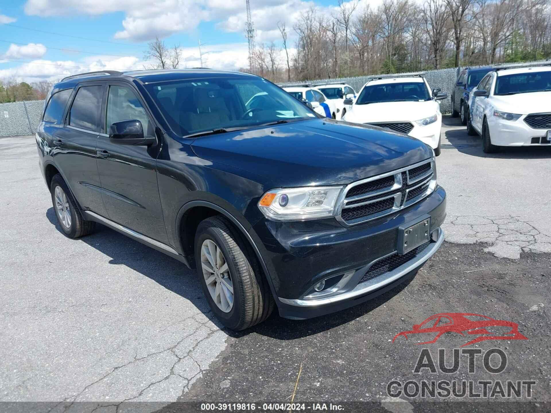 DODGE DURANGO 2019 - 1C4RDJAG2KC839761