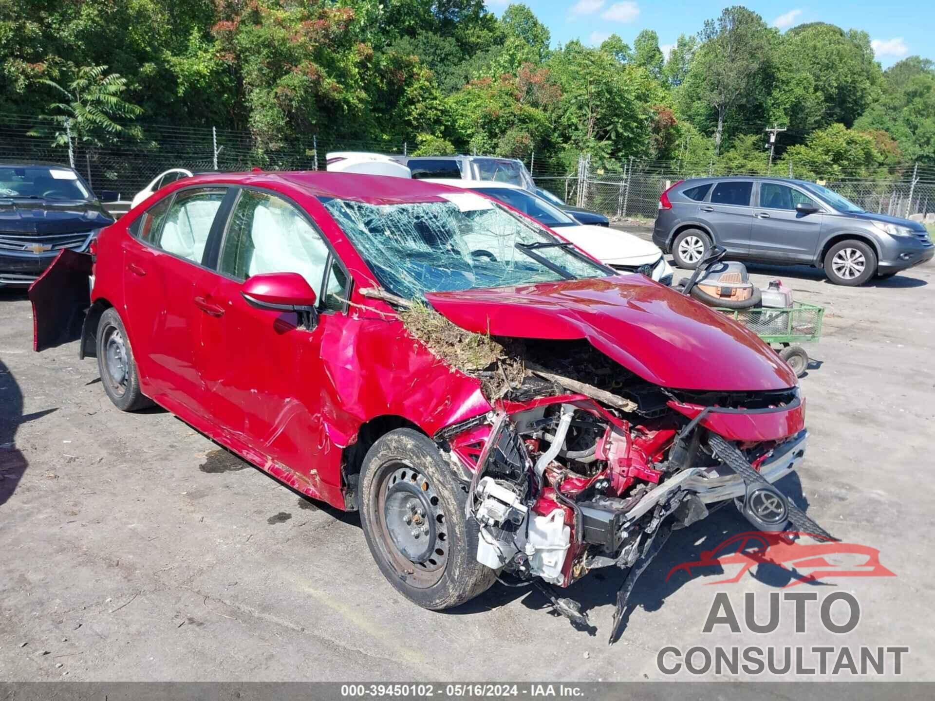 TOYOTA COROLLA 2020 - JTDEPRAE8LJ098189