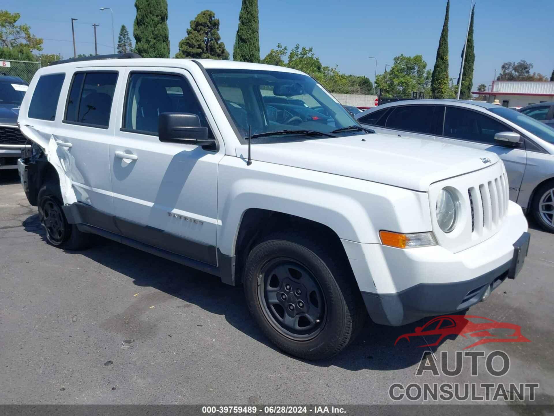 JEEP PATRIOT 2016 - 1C4NJPBB0GD660066