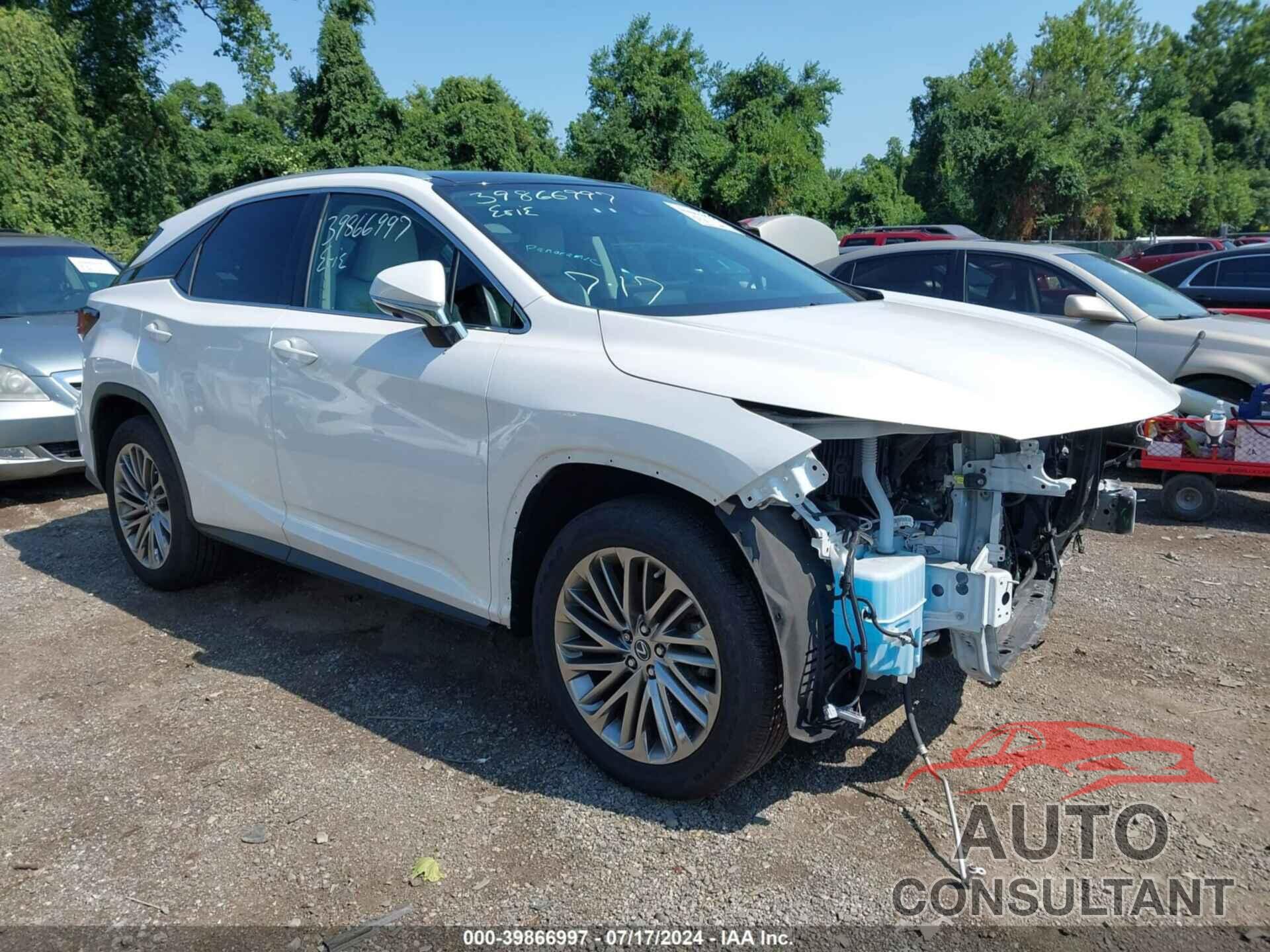 LEXUS RX 350 2020 - 2T2JZMDA0LC247190