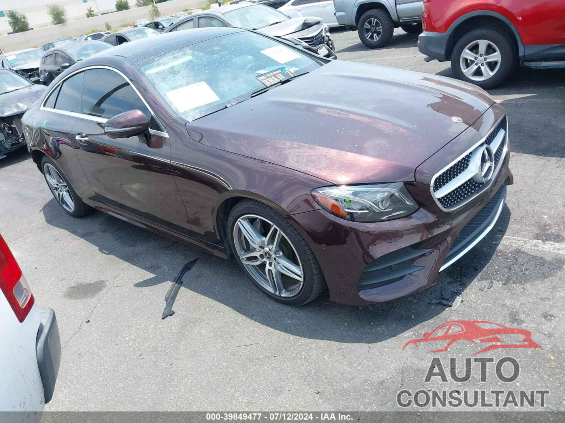MERCEDES-BENZ E 450 2019 - WDD1J6JB4KF115887
