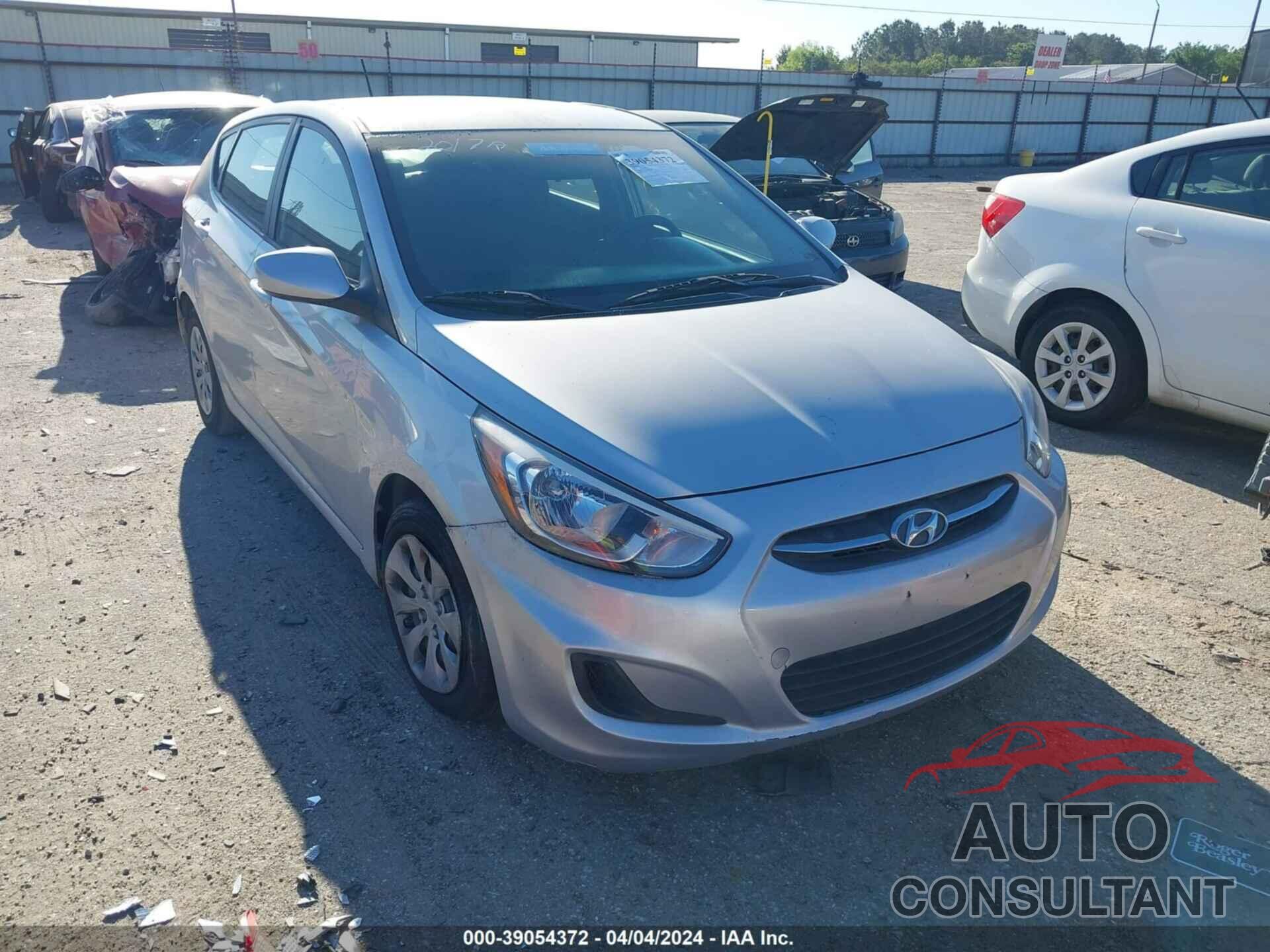 HYUNDAI ACCENT 2017 - KMHCT5AE1HU310444