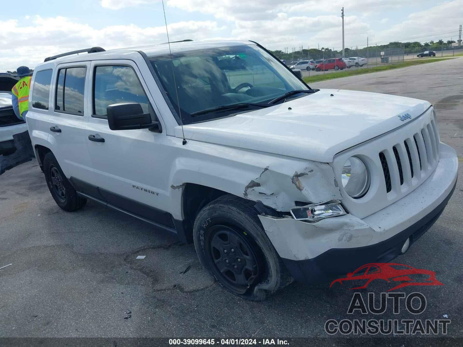 JEEP PATRIOT 2016 - 1C4NJPBA1GD600871