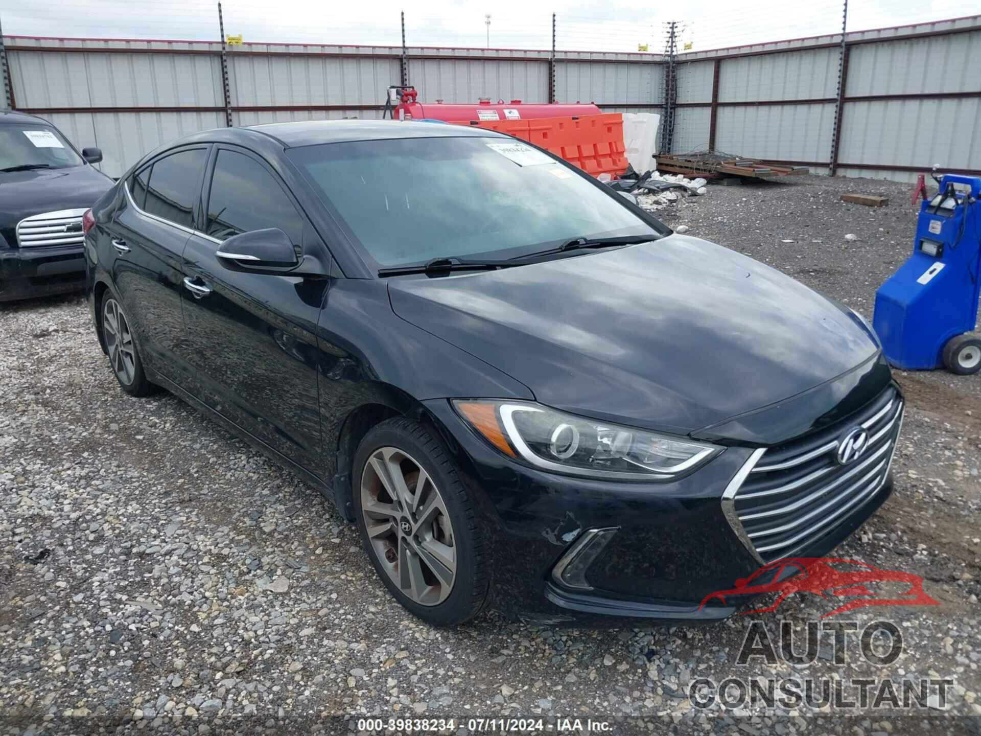 HYUNDAI ELANTRA 2017 - 5NPD84LF4HH083593