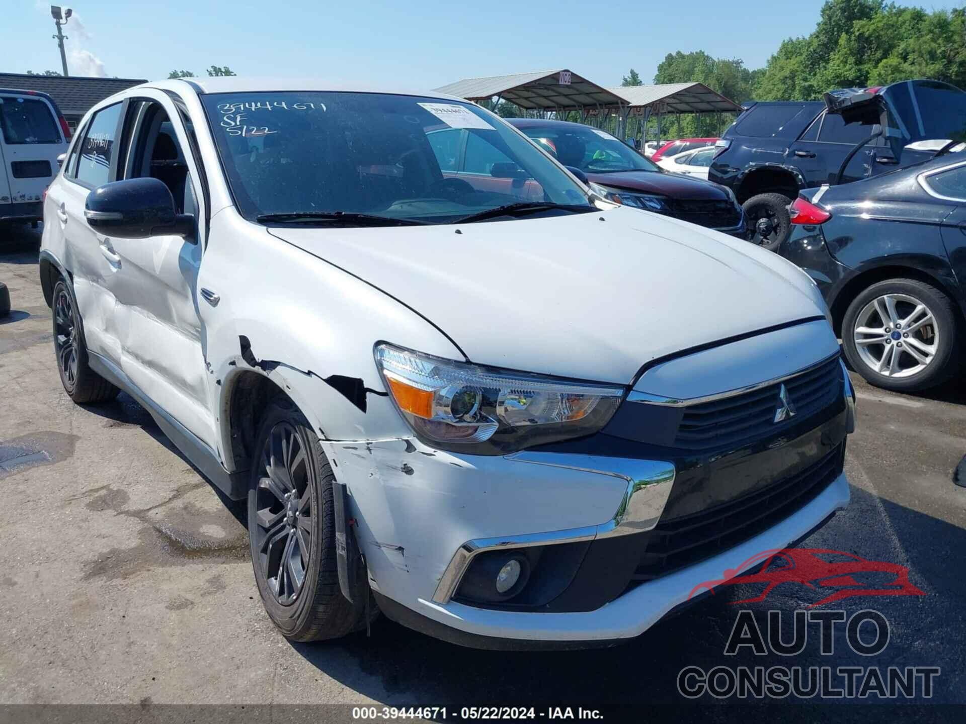 MITSUBISHI OUTLANDER SPORT 2017 - JA4AR3AU2HZ032415