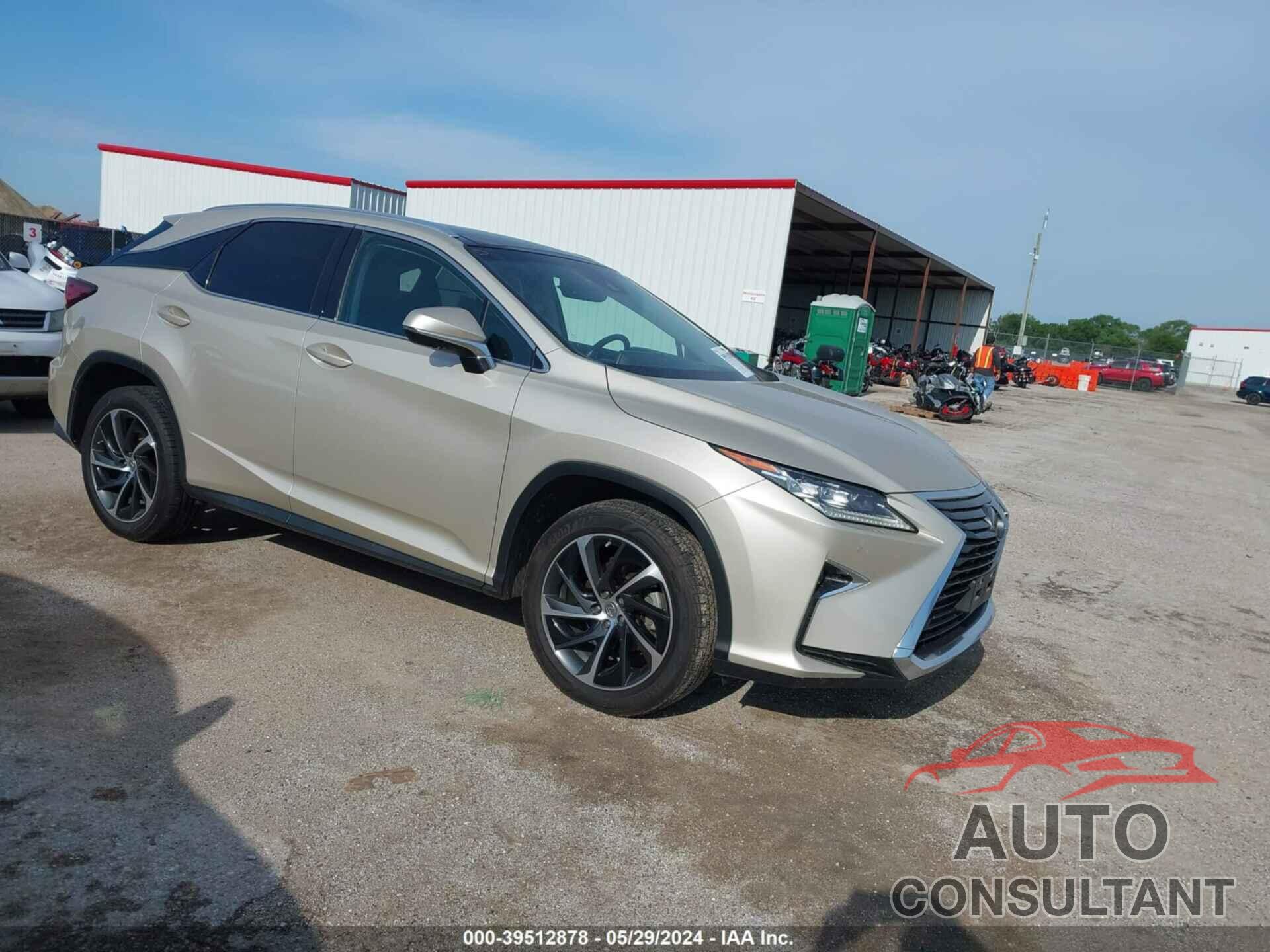 LEXUS RX 350 2016 - 2T2ZZMCA8GC025698