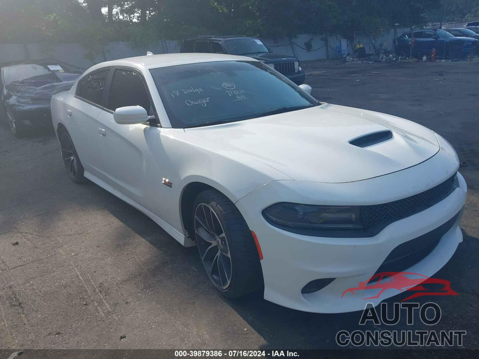 DODGE CHARGER 2018 - 2C3CDXGJ7JH261149