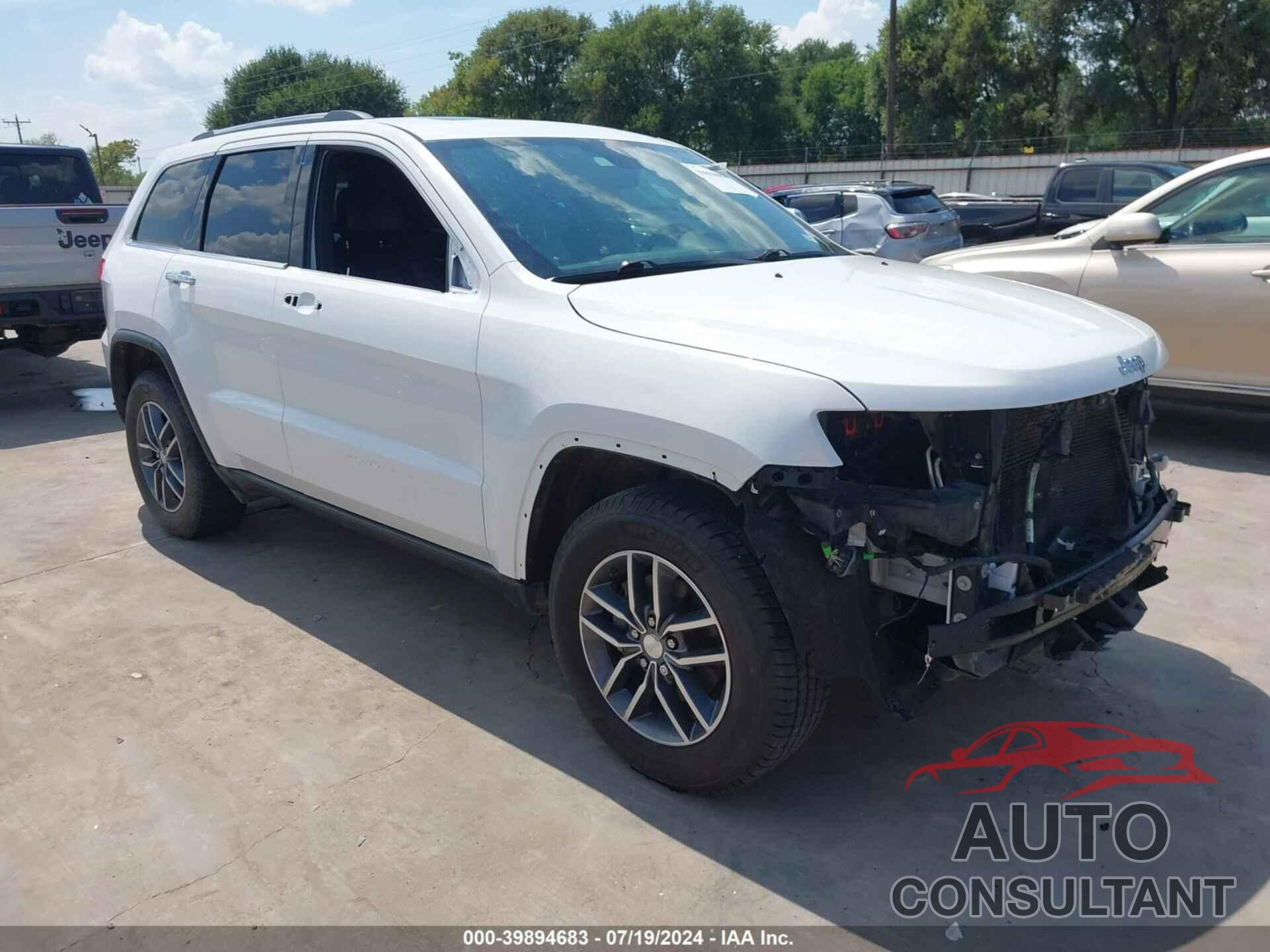 JEEP GRAND CHEROKEE 2017 - 1C4RJEBG3HC676920