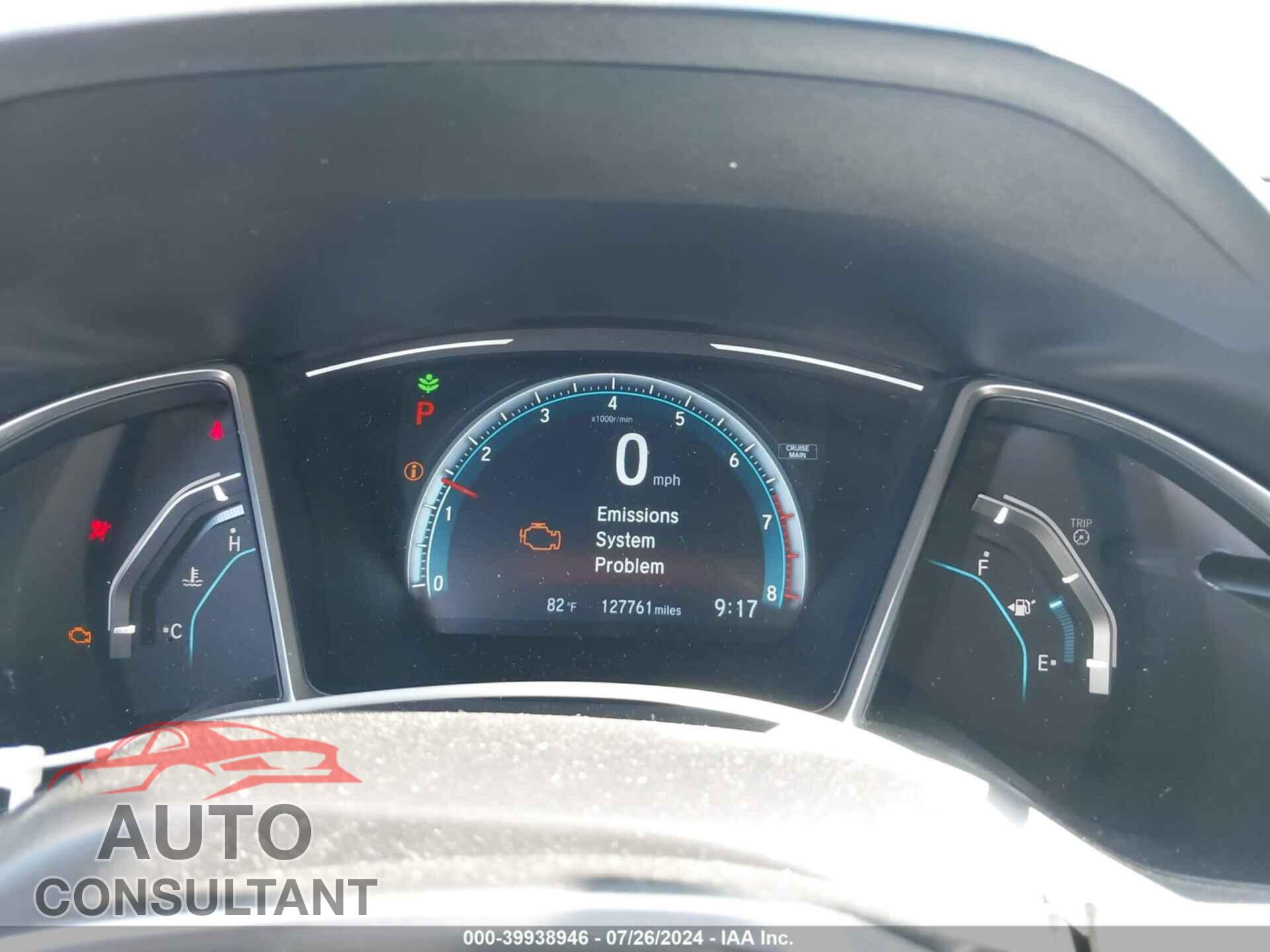 HONDA CIVIC 2017 - 2HGFC2F71HH510108