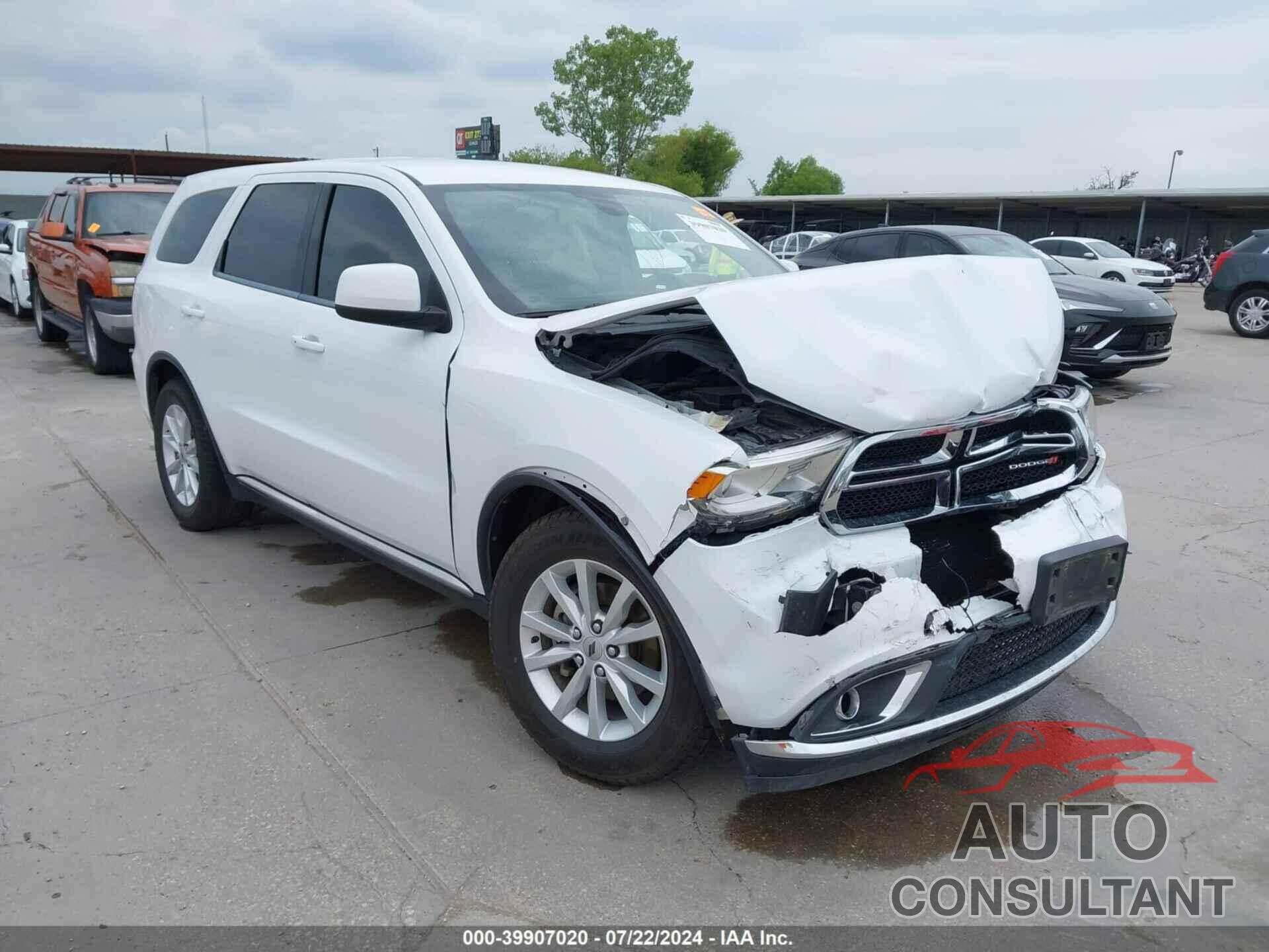 DODGE DURANGO 2019 - 1C4RDHAG0KC535059