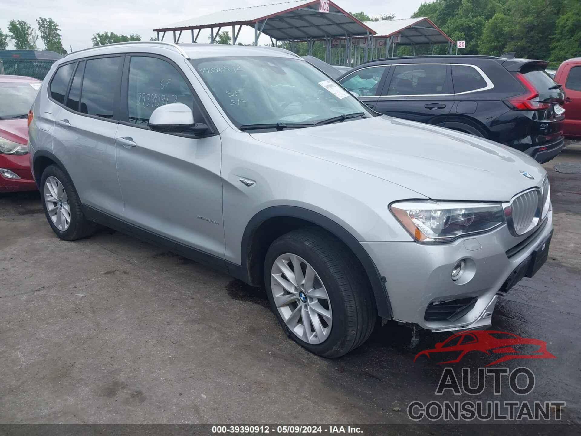 BMW X3 2016 - 5UXWY3C53G0N86827