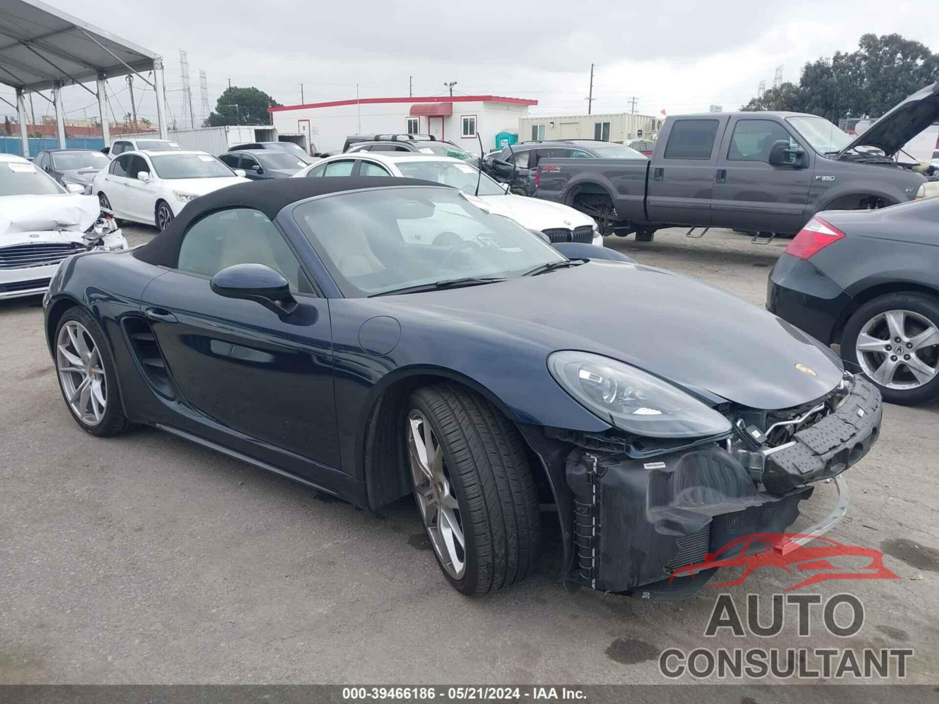 PORSCHE 718 BOXSTER 2019 - WP0CA2A83KS210982