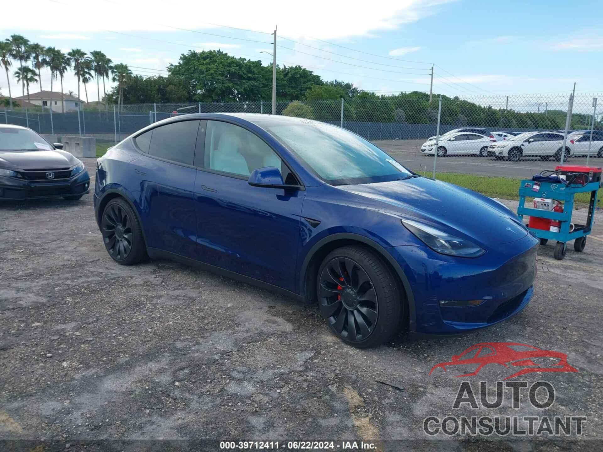 TESLA MODEL Y 2022 - 7SAYGDEFXNF503288