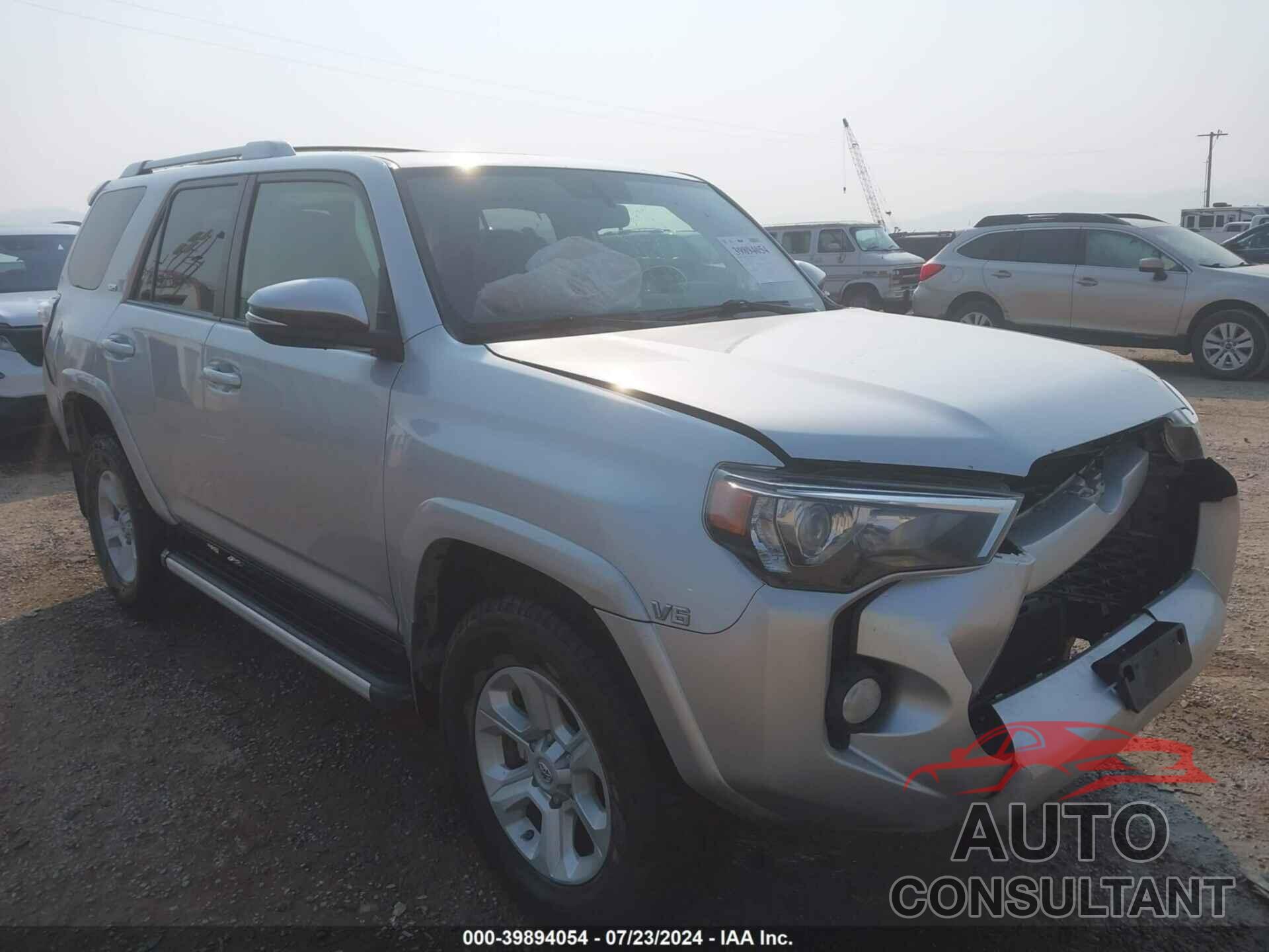 TOYOTA 4RUNNER 2016 - JTEBU5JR7G5388604