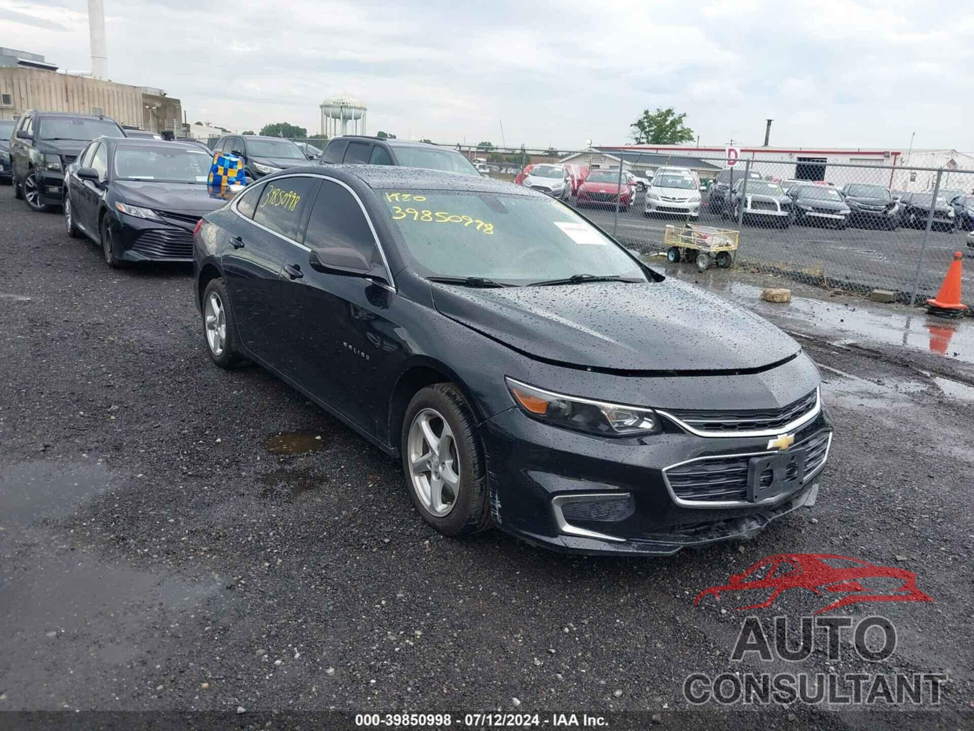 CHEVROLET MALIBU 2017 - 1G1ZB5ST7HF276456