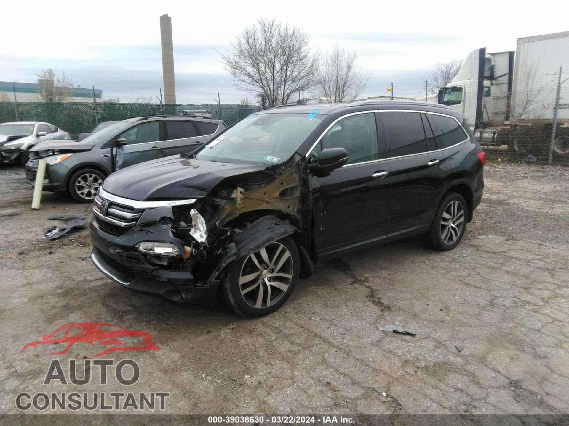 HONDA PILOT 2017 - 5FNYF6H90HB081439