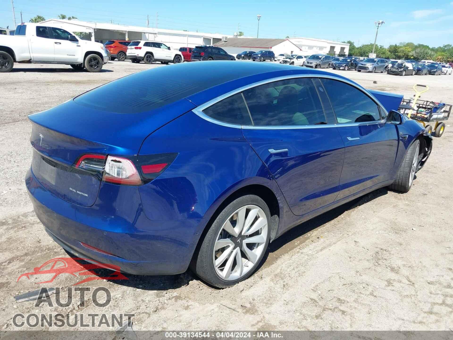 TESLA MODEL 3 2020 - 5YJ3E1EB6LF622543