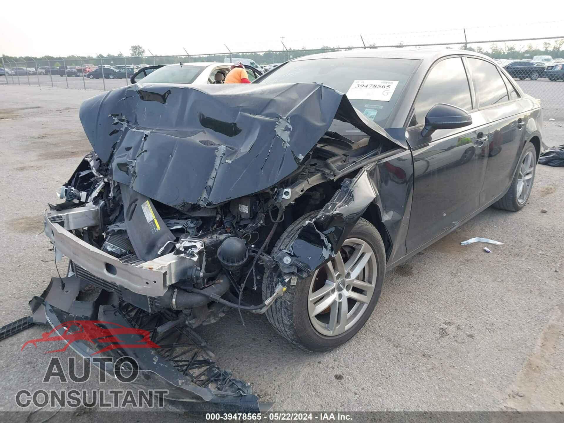 AUDI A4 2017 - WAUGNAF43HN012185