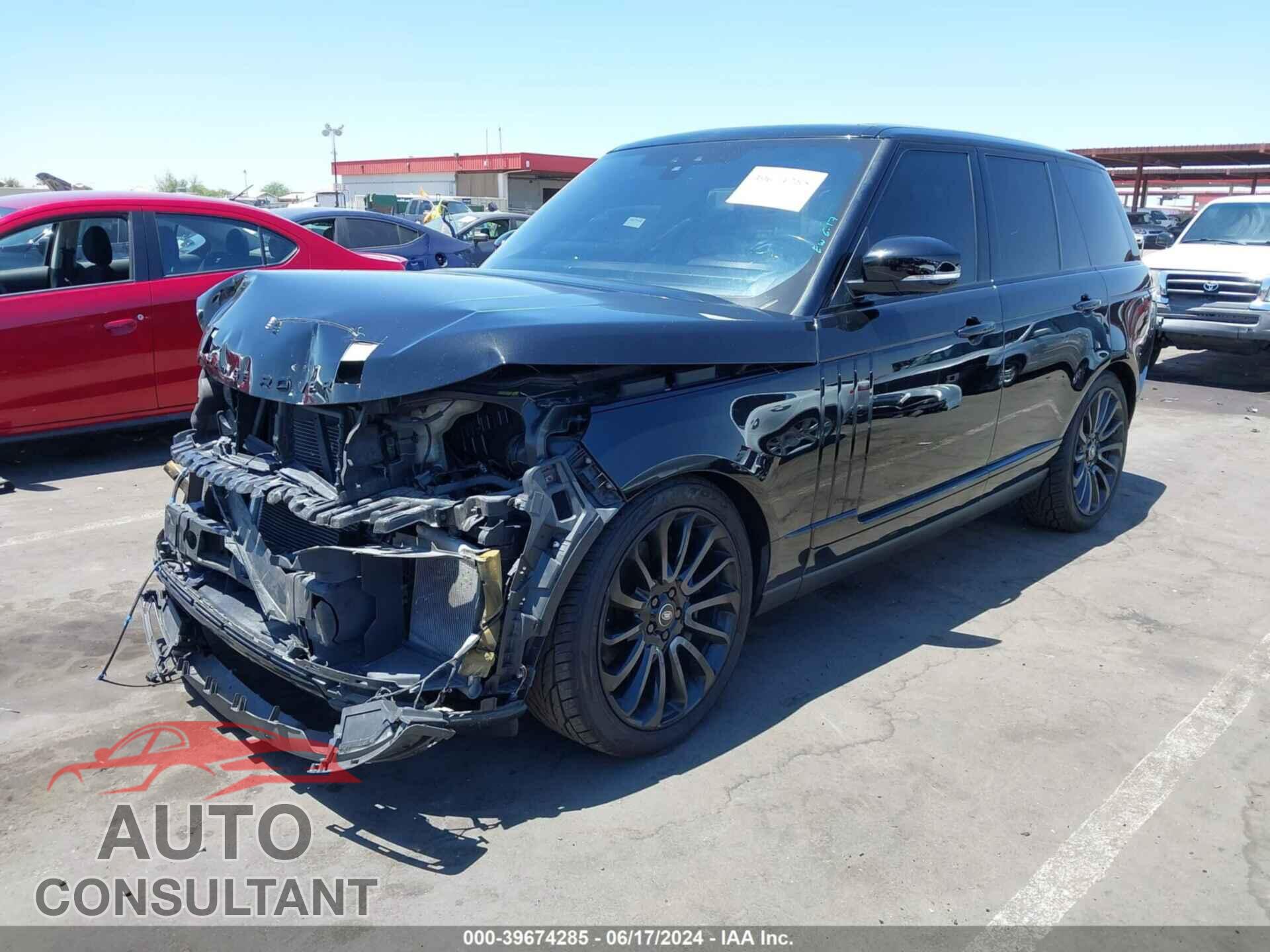 LAND ROVER RANGE ROVER 2017 - SALGS2FE9HA370675