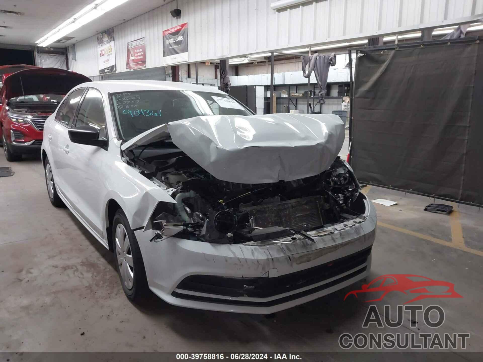 VOLKSWAGEN JETTA 2016 - 3VW267AJ0GM417257