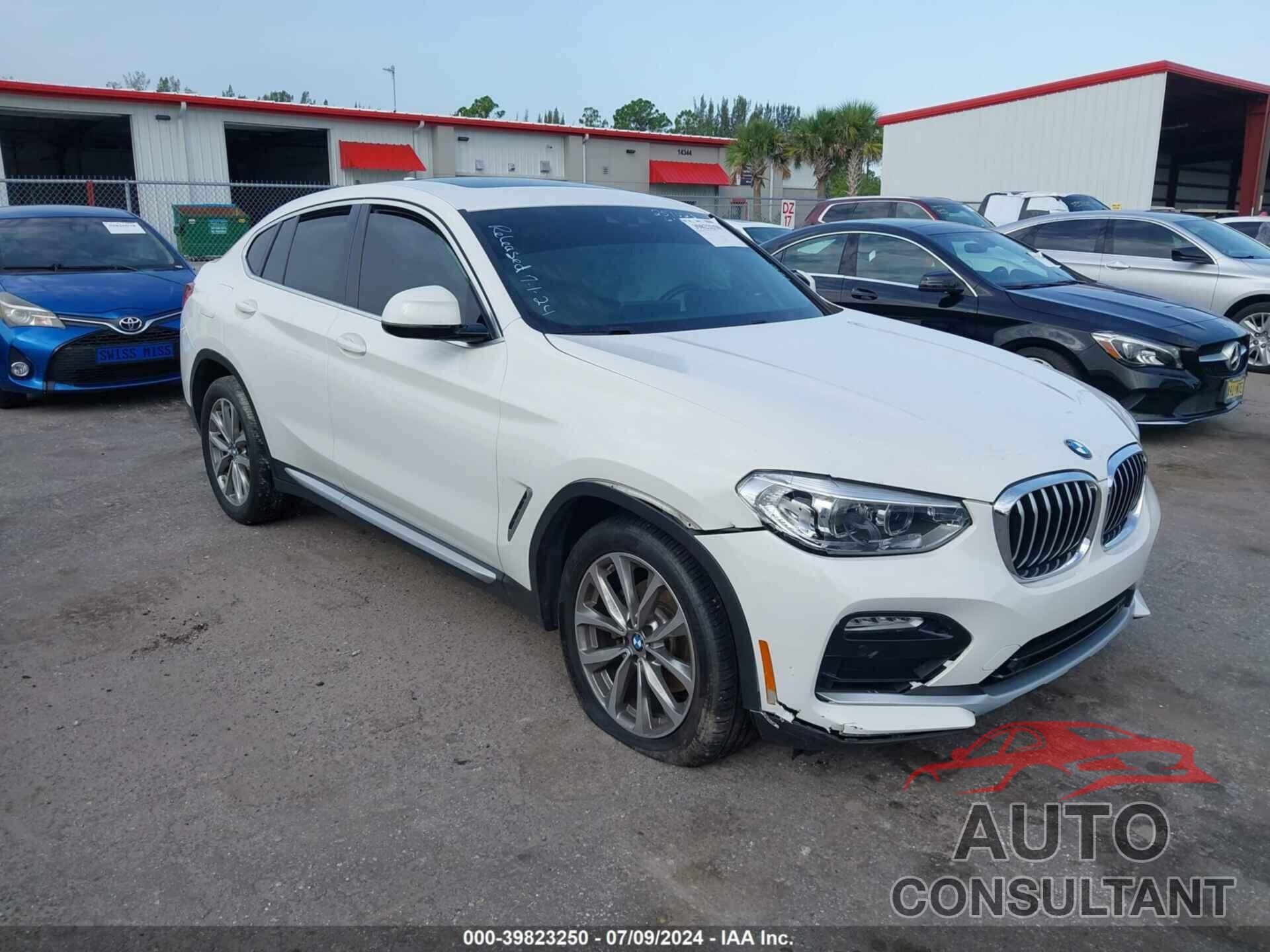 BMW X4 2019 - 5UXUJ3C51KLG53222