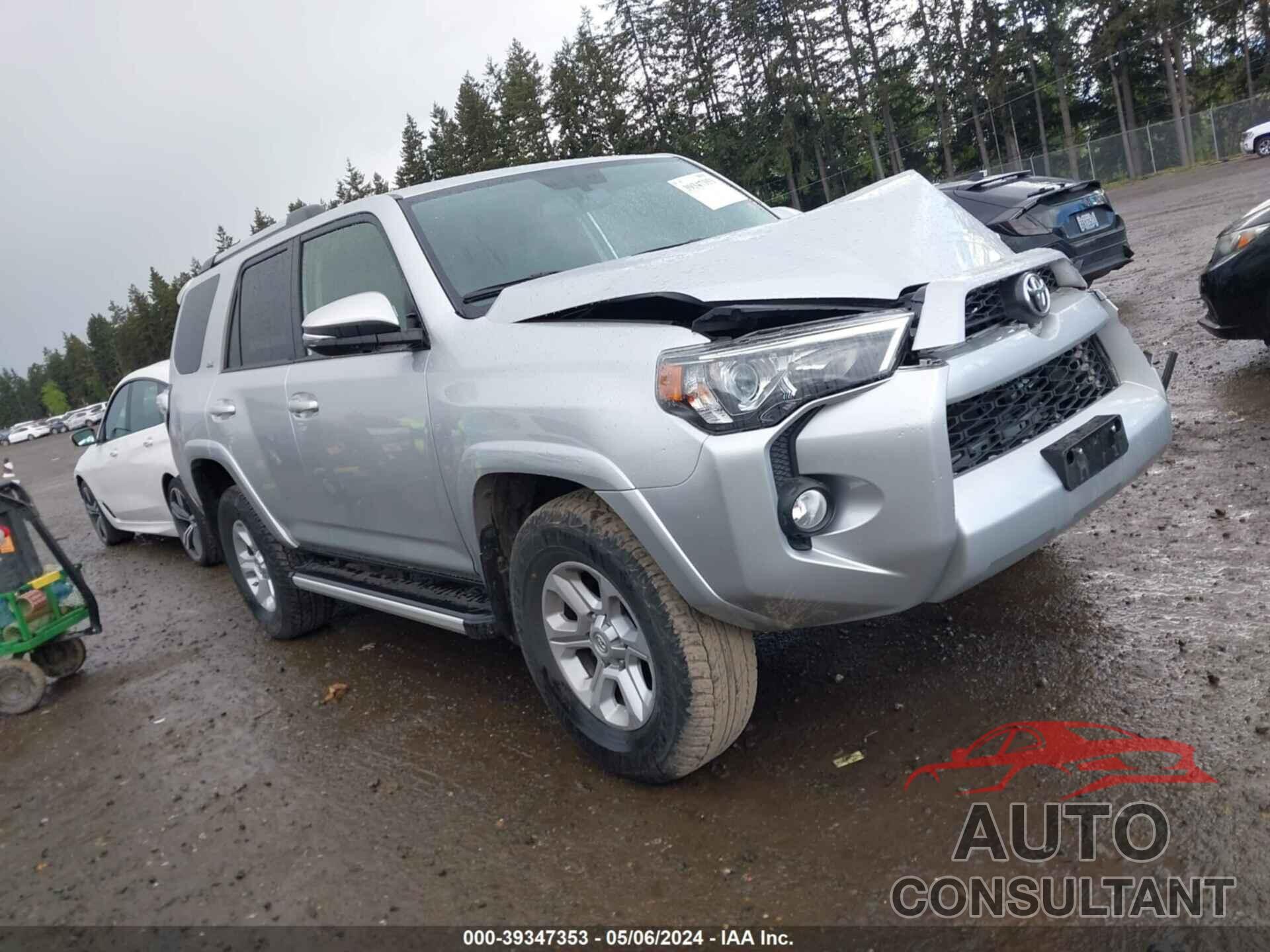 TOYOTA 4RUNNER 2019 - JTEBU5JR5K5694404