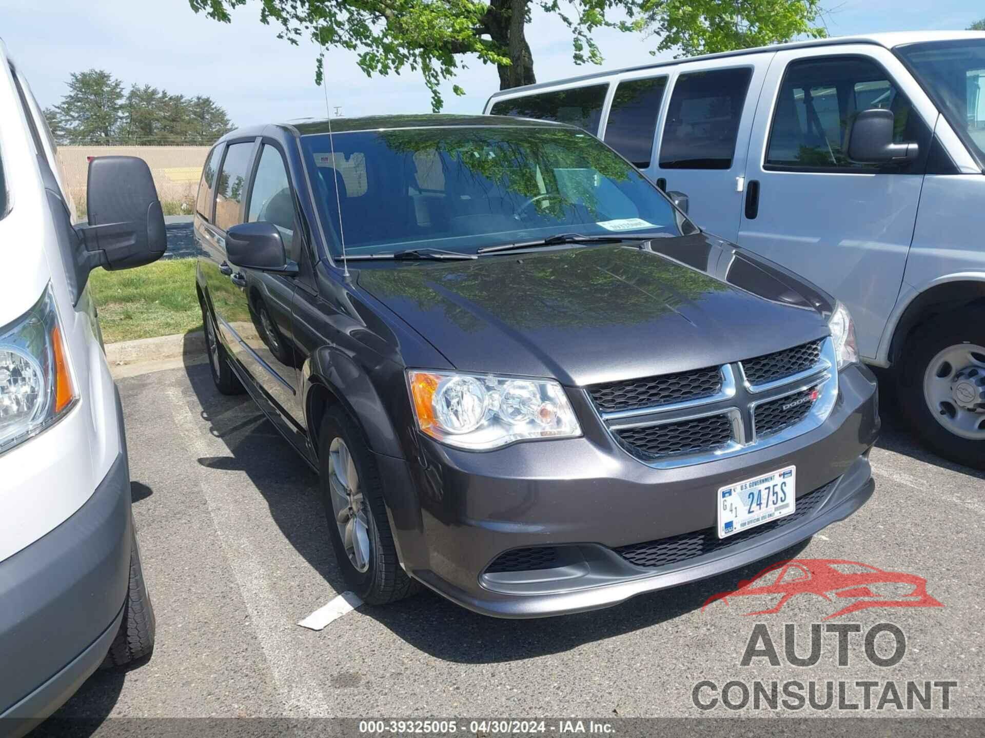 DODGE GRAND CARAVAN 2016 - 2C4RDGBG1GR365611