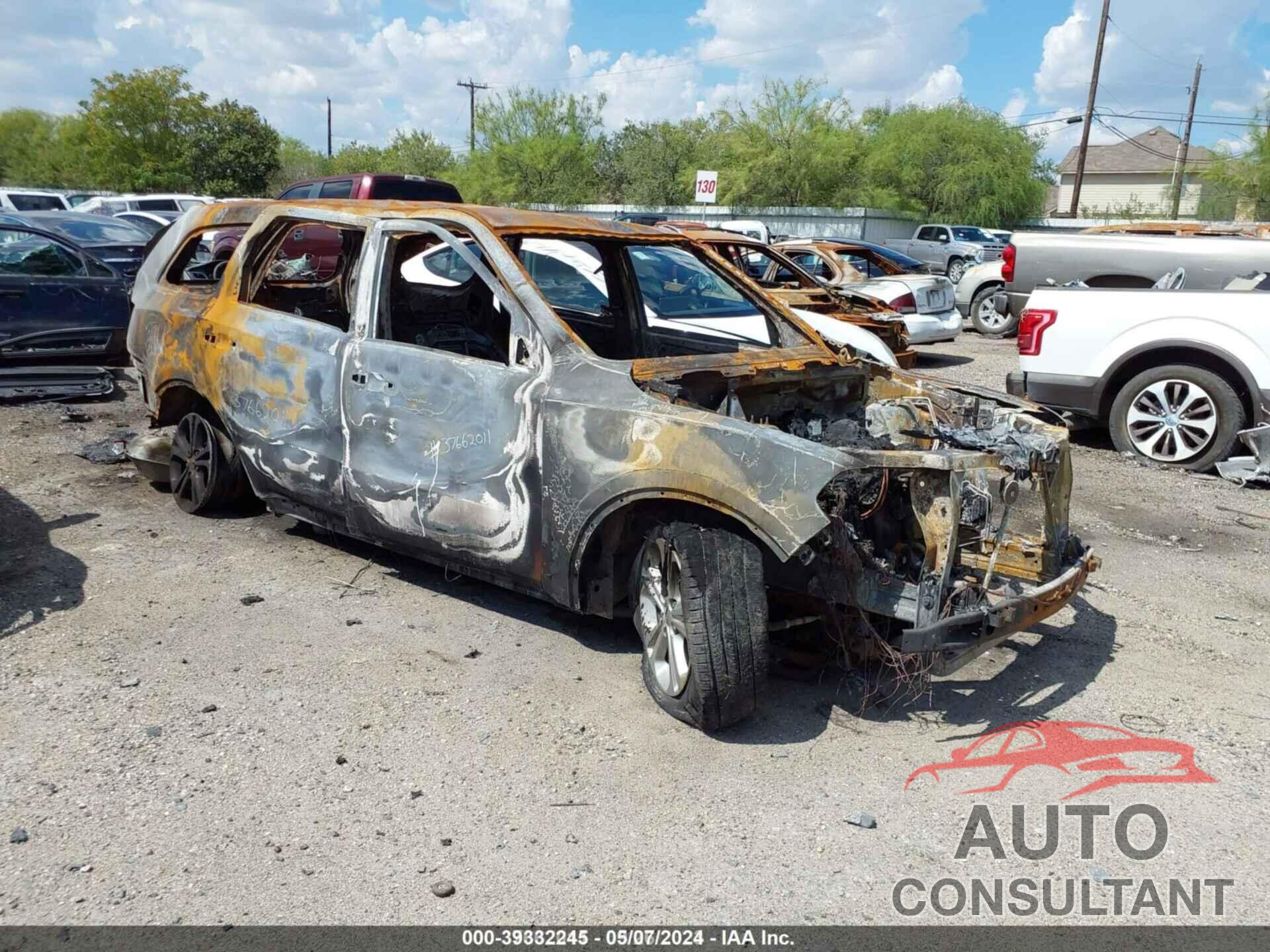 DODGE DURANGO 2012 - 1C4RDHAG9CC110649