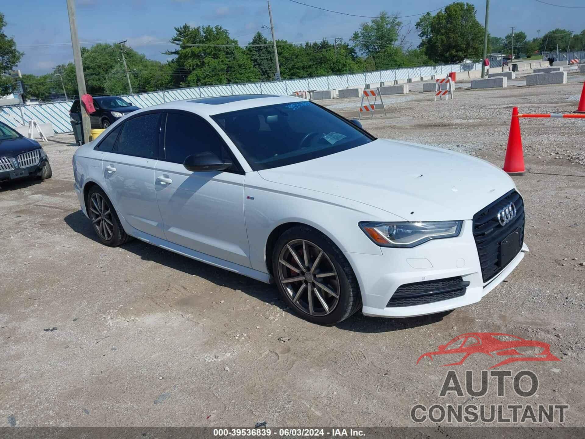 AUDI A6 2018 - WAUF8AFCXJN086395