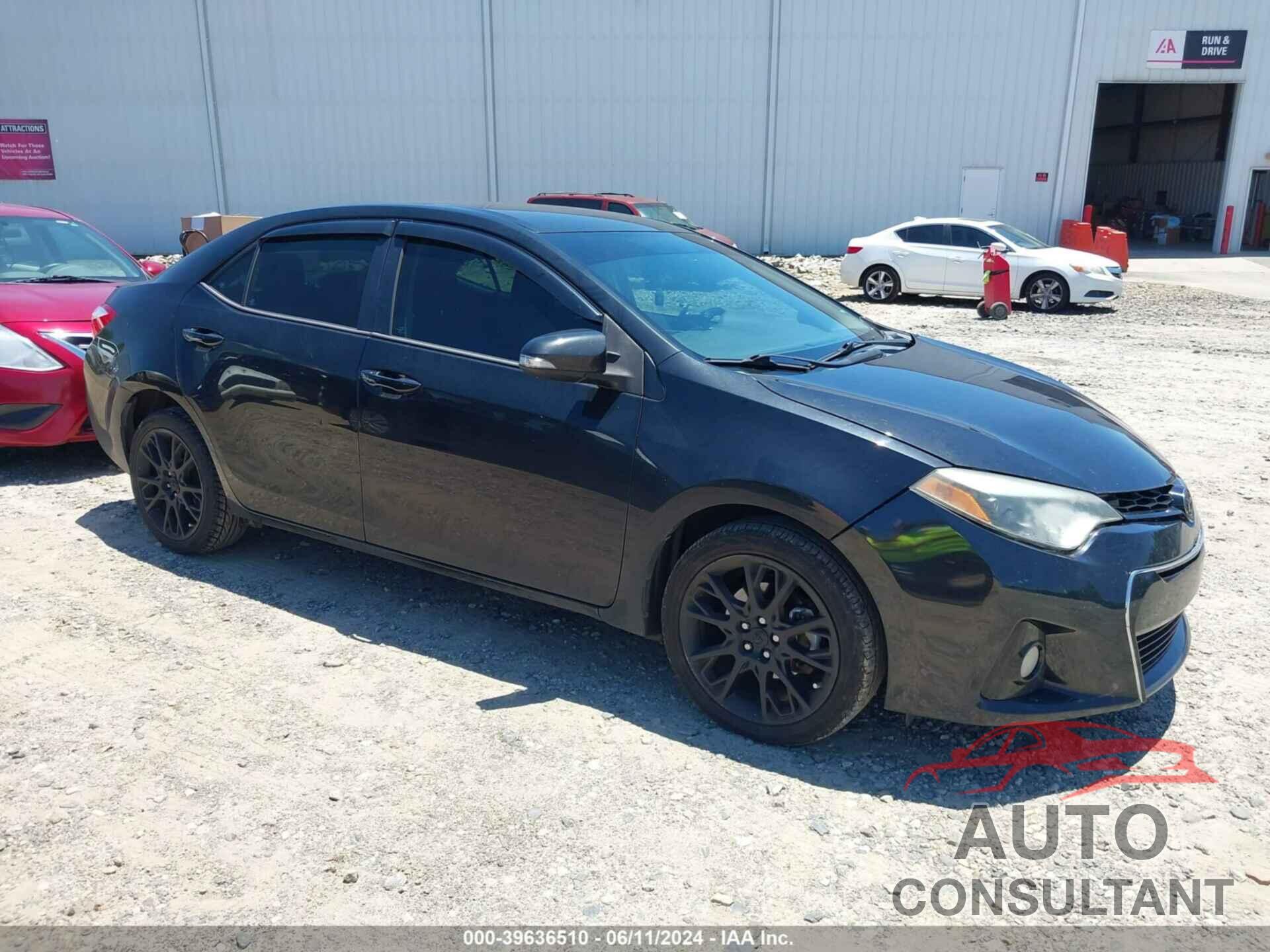 TOYOTA COROLLA 2016 - 2T1BURHEXGC484728