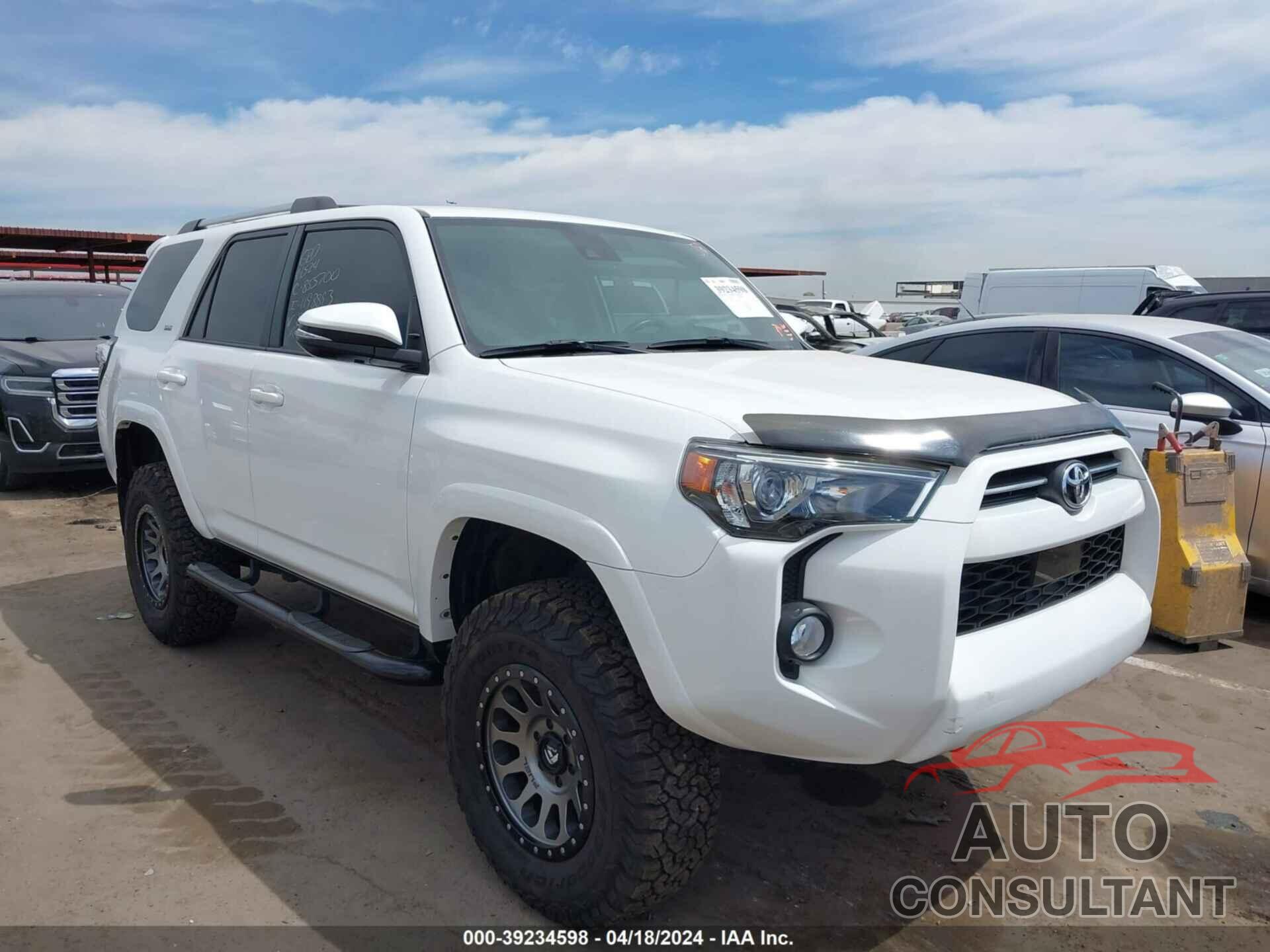 TOYOTA 4RUNNER 2020 - JTEBU5JR7L5826497