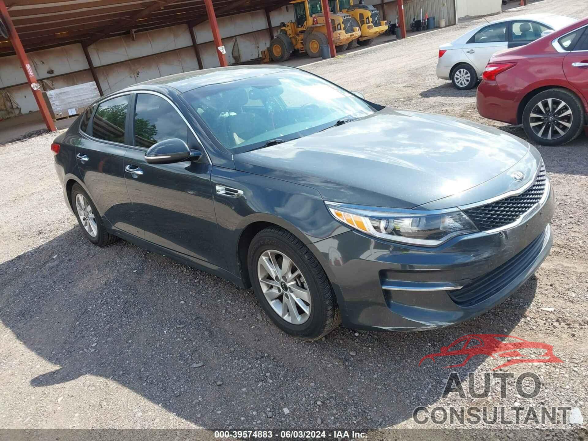 KIA OPTIMA 2016 - KNAGT4L30G5078646
