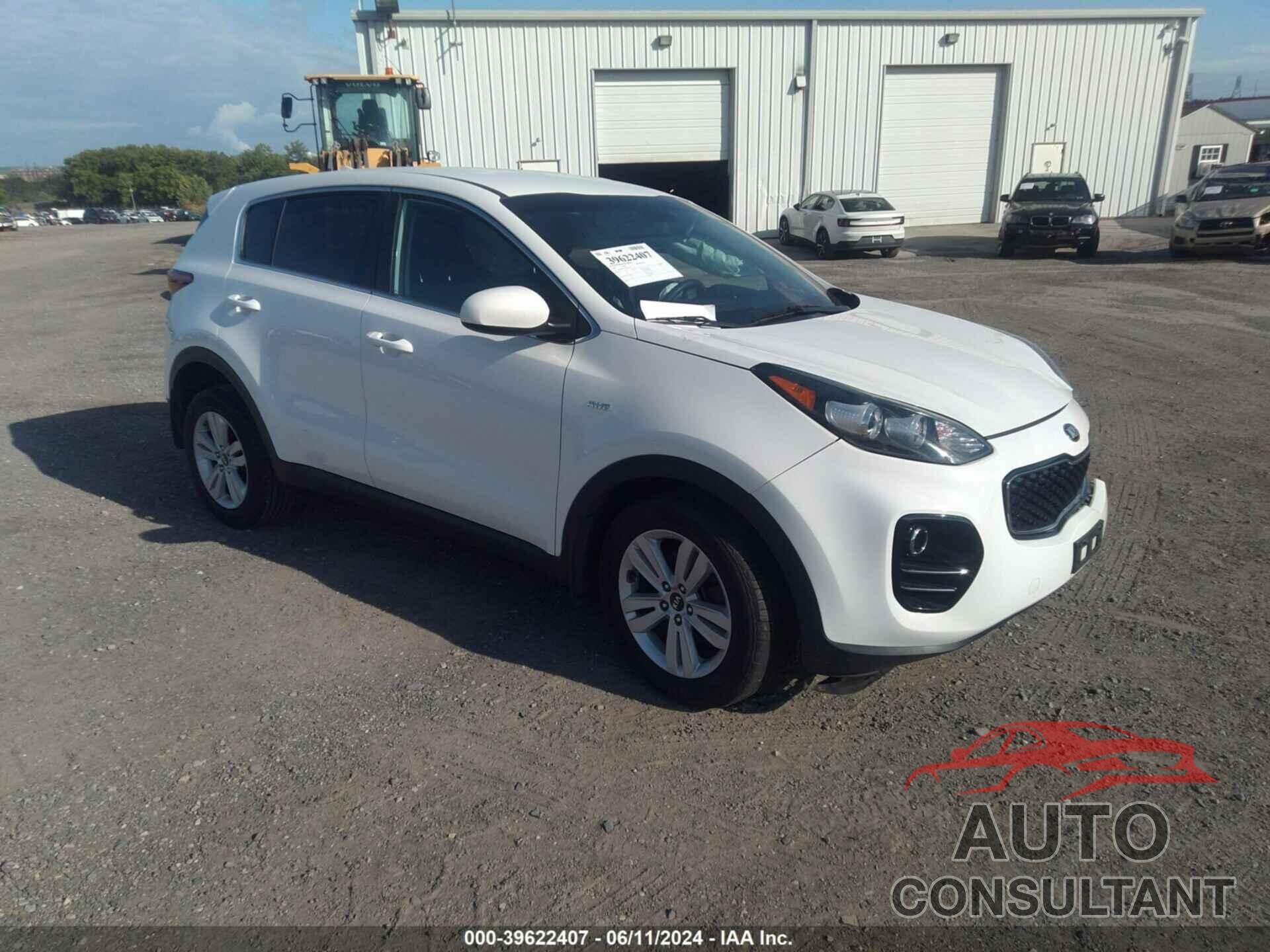 KIA SPORTAGE 2018 - KNDPMCAC4J7378120