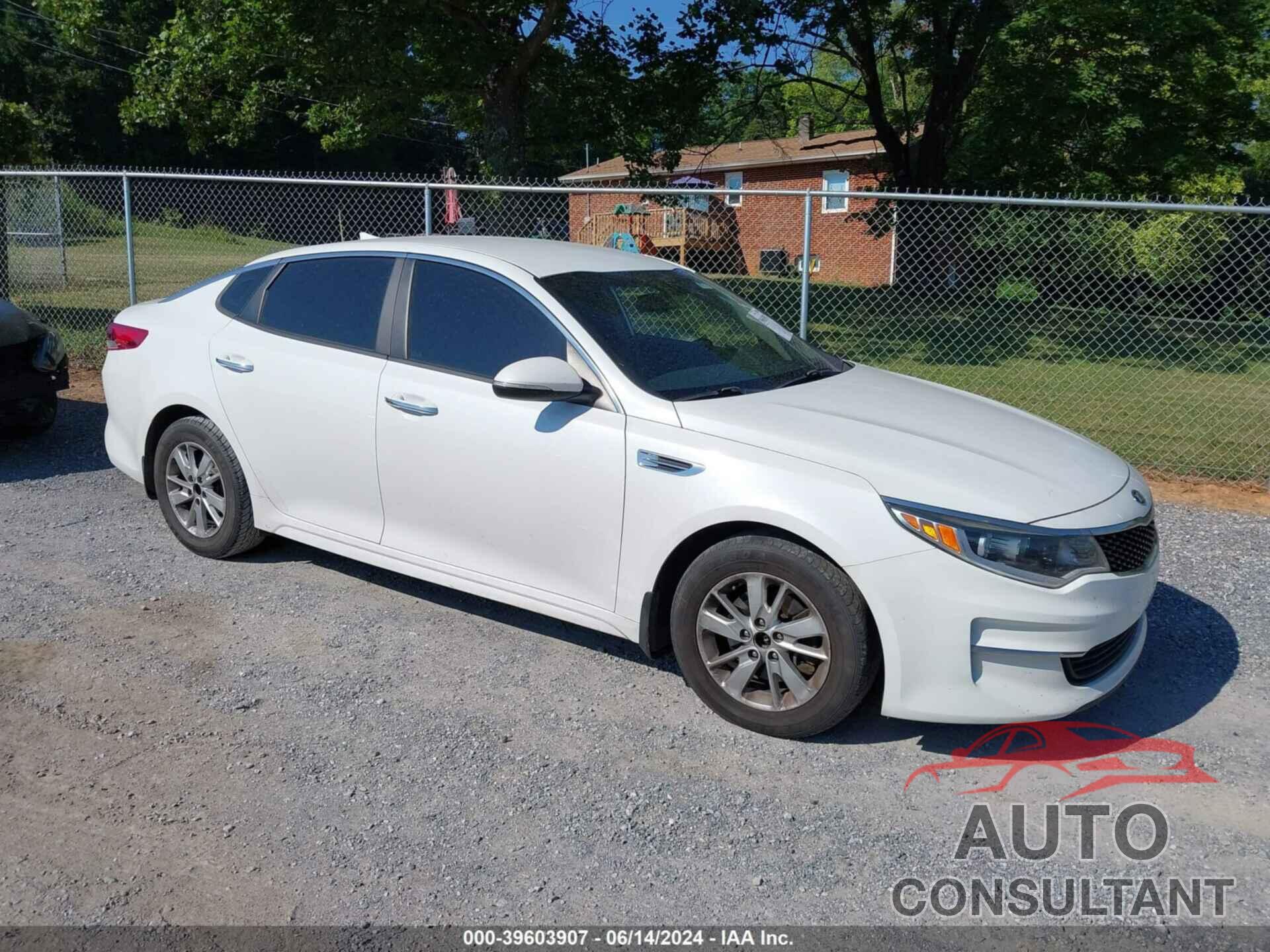KIA OPTIMA 2016 - 5XXGT4L38GG066825