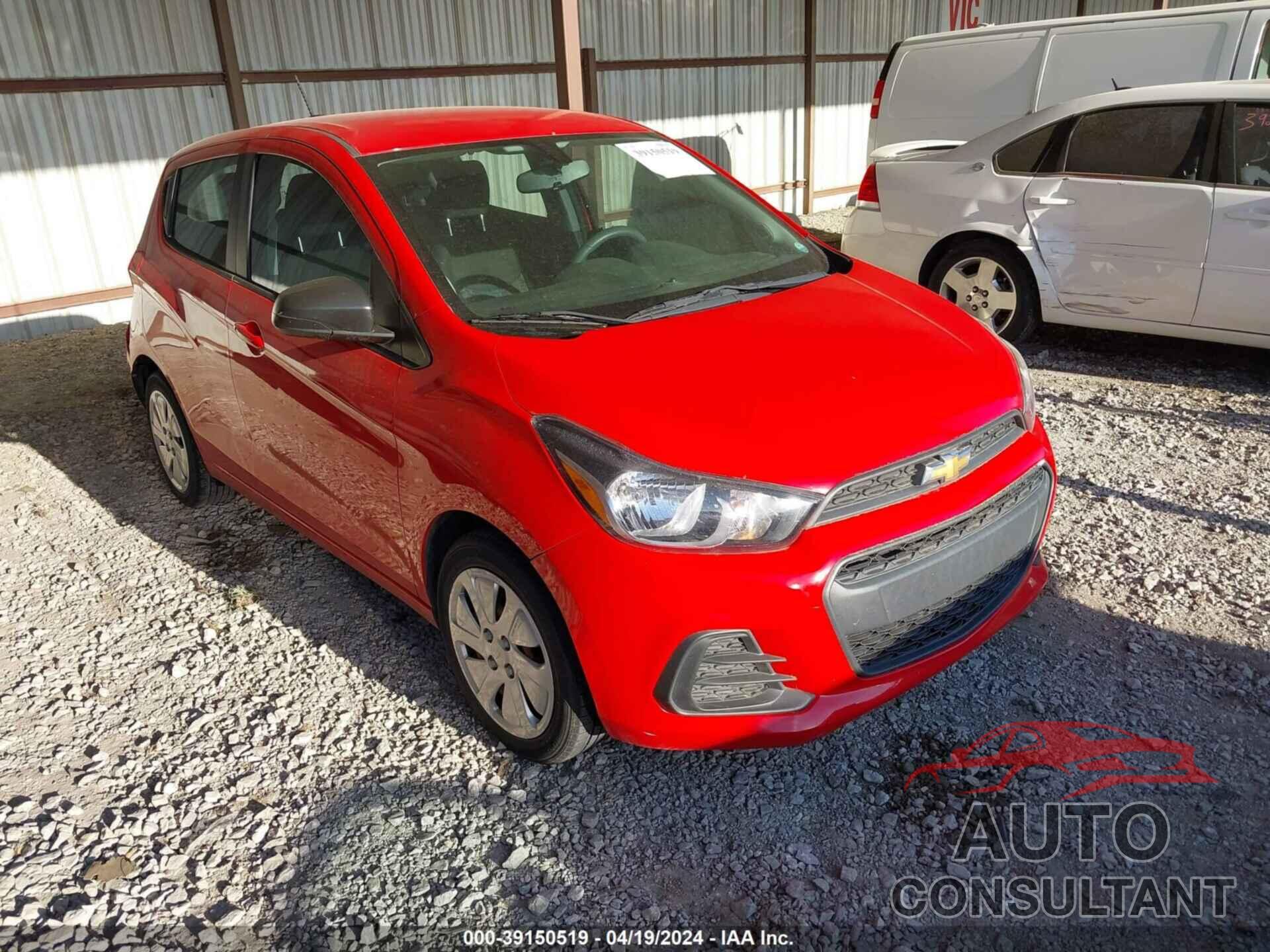 CHEVROLET SPARK 2017 - KL8CB6SA5HC816477