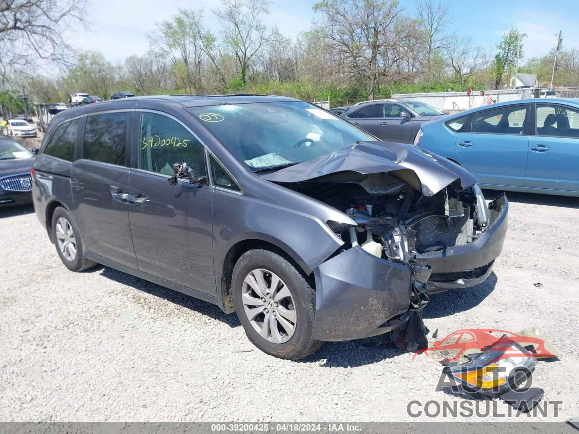 HONDA ODYSSEY 2017 - 5FNRL5H67HB015631