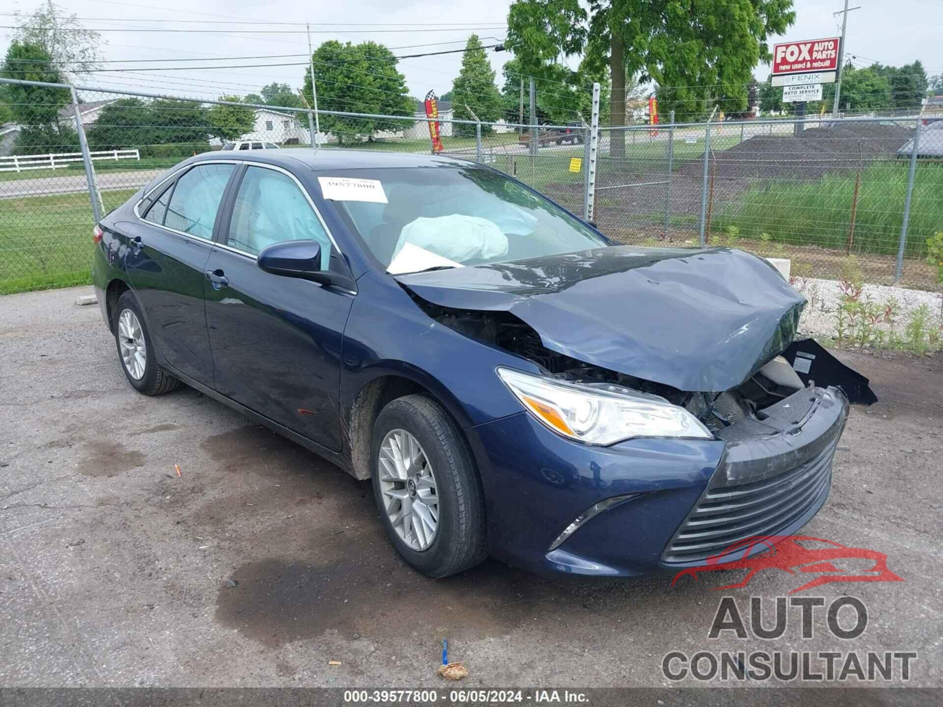 TOYOTA CAMRY 2017 - 4T1BF1FK0HU694730