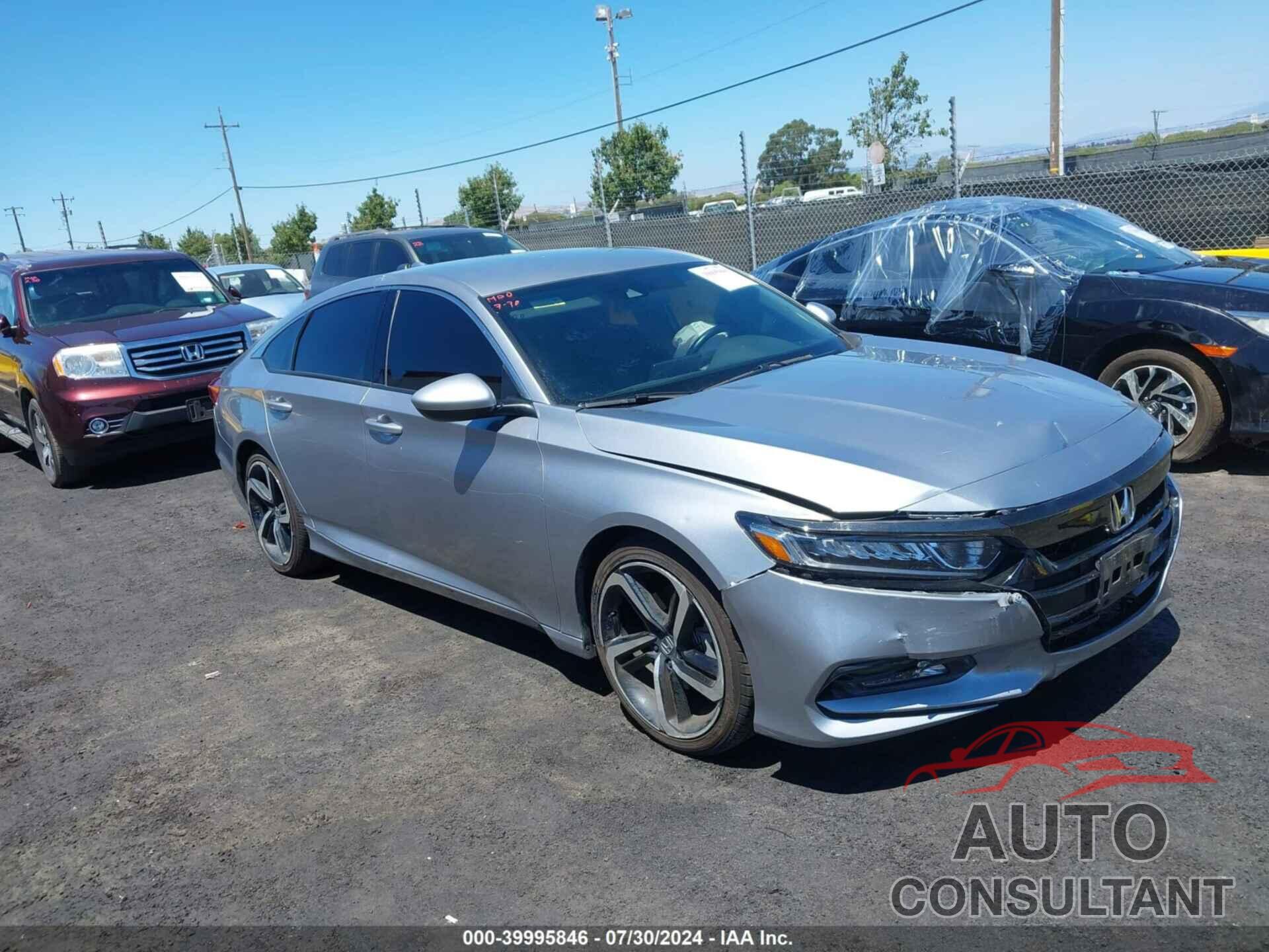 HONDA ACCORD 2019 - 1HGCV1F37KA081549